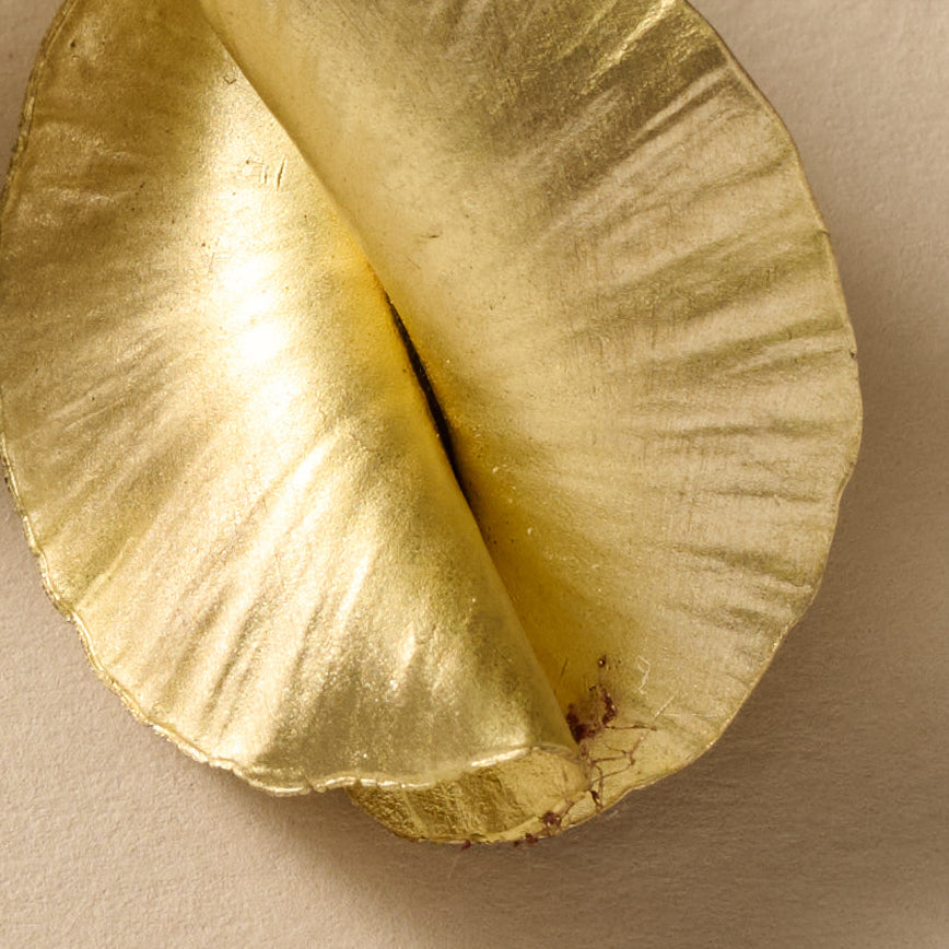 Kiran Crumpled Spiral Post Earrings - Ten Thousand Villages