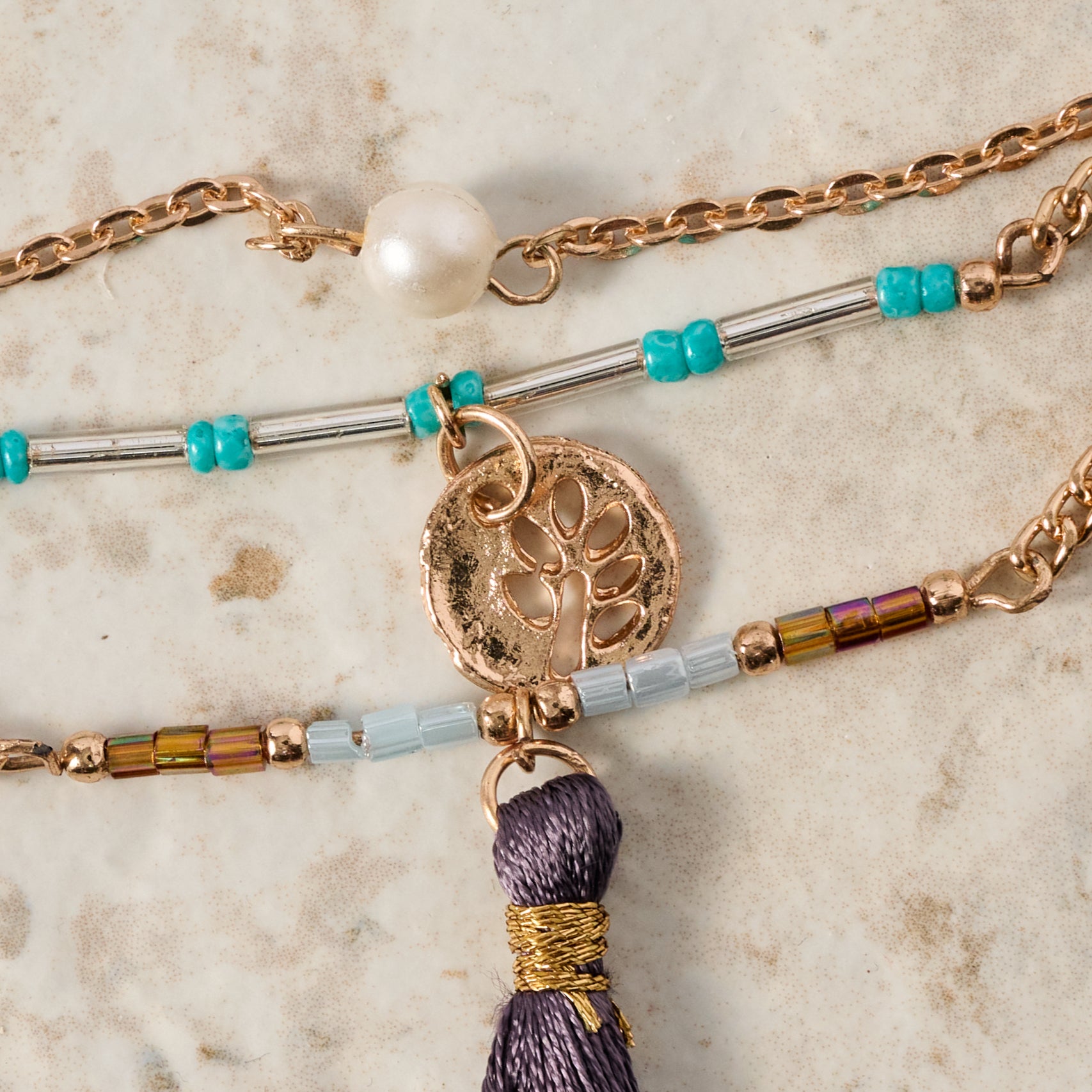 Darsha Multi Strand Bracelet