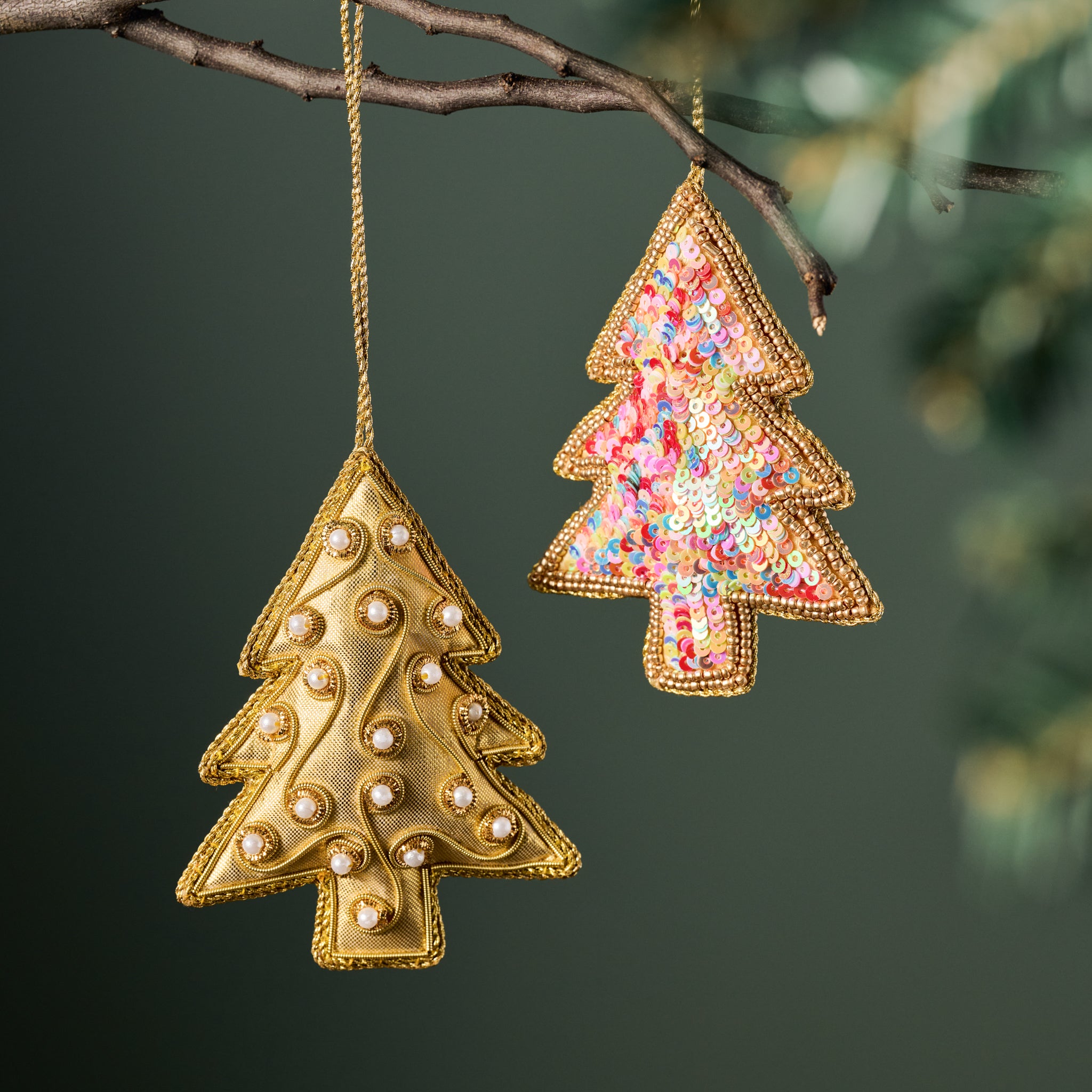 Chashme Sequin Tree Ornament
