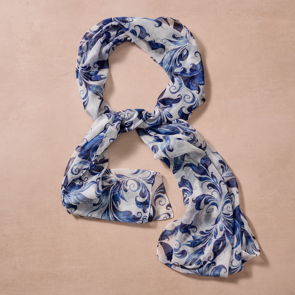 Keya Paisley Chiffon Scarf - Ten Thousand Villages