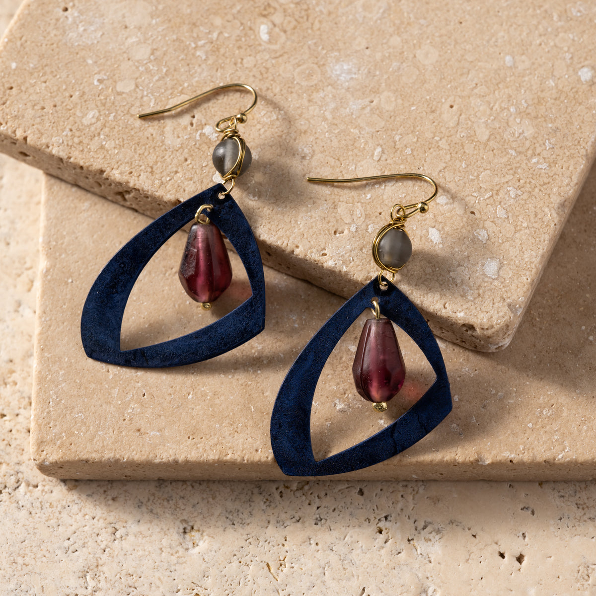Trikon Abstract Earrings - Ten Thousand Villages