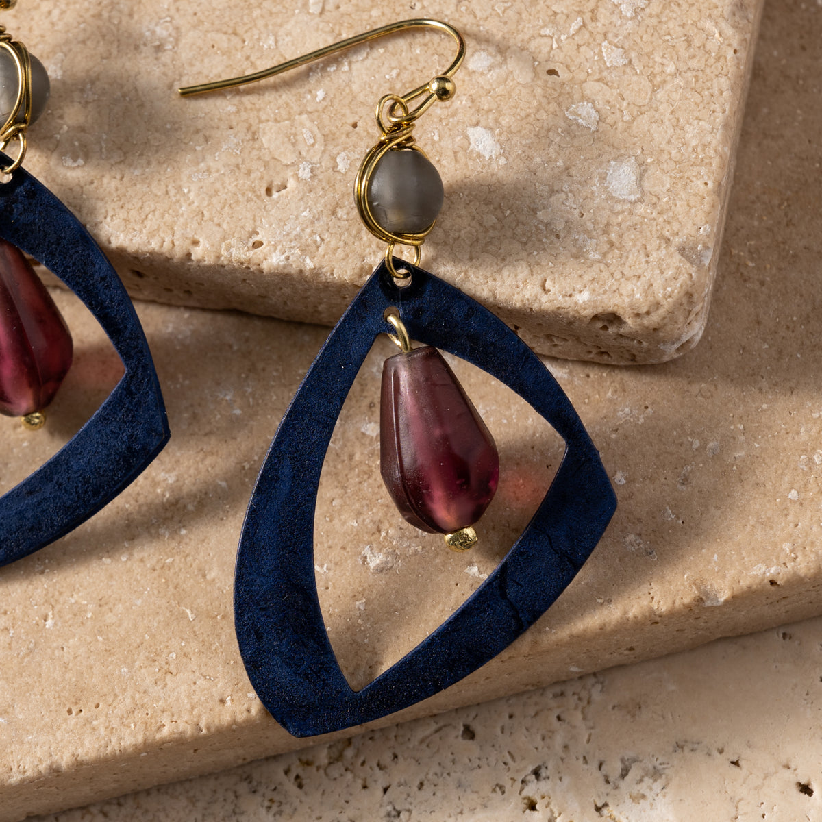 Trikon Abstract Earrings - Ten Thousand Villages