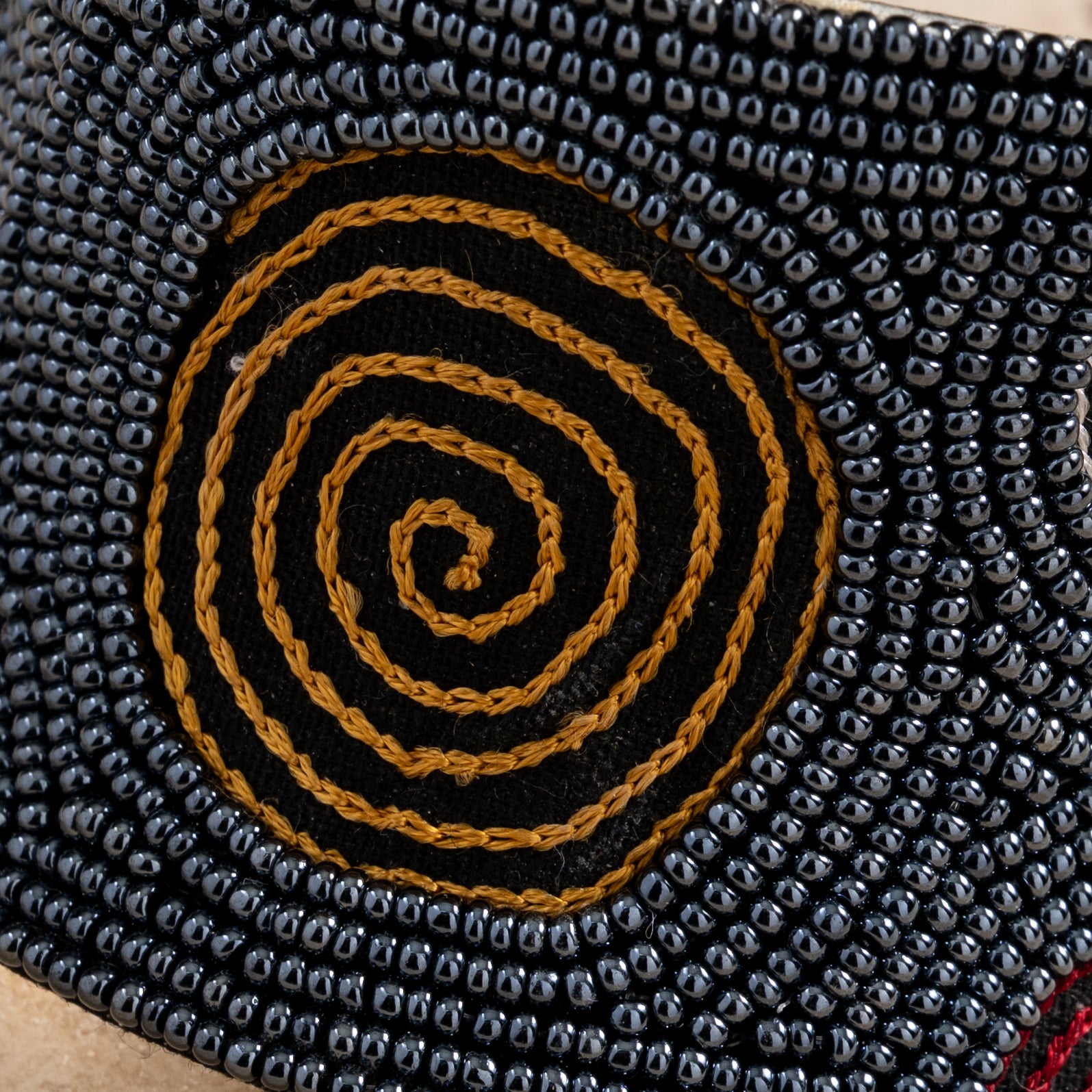 Chakkar Beaded Cuff Bracelet