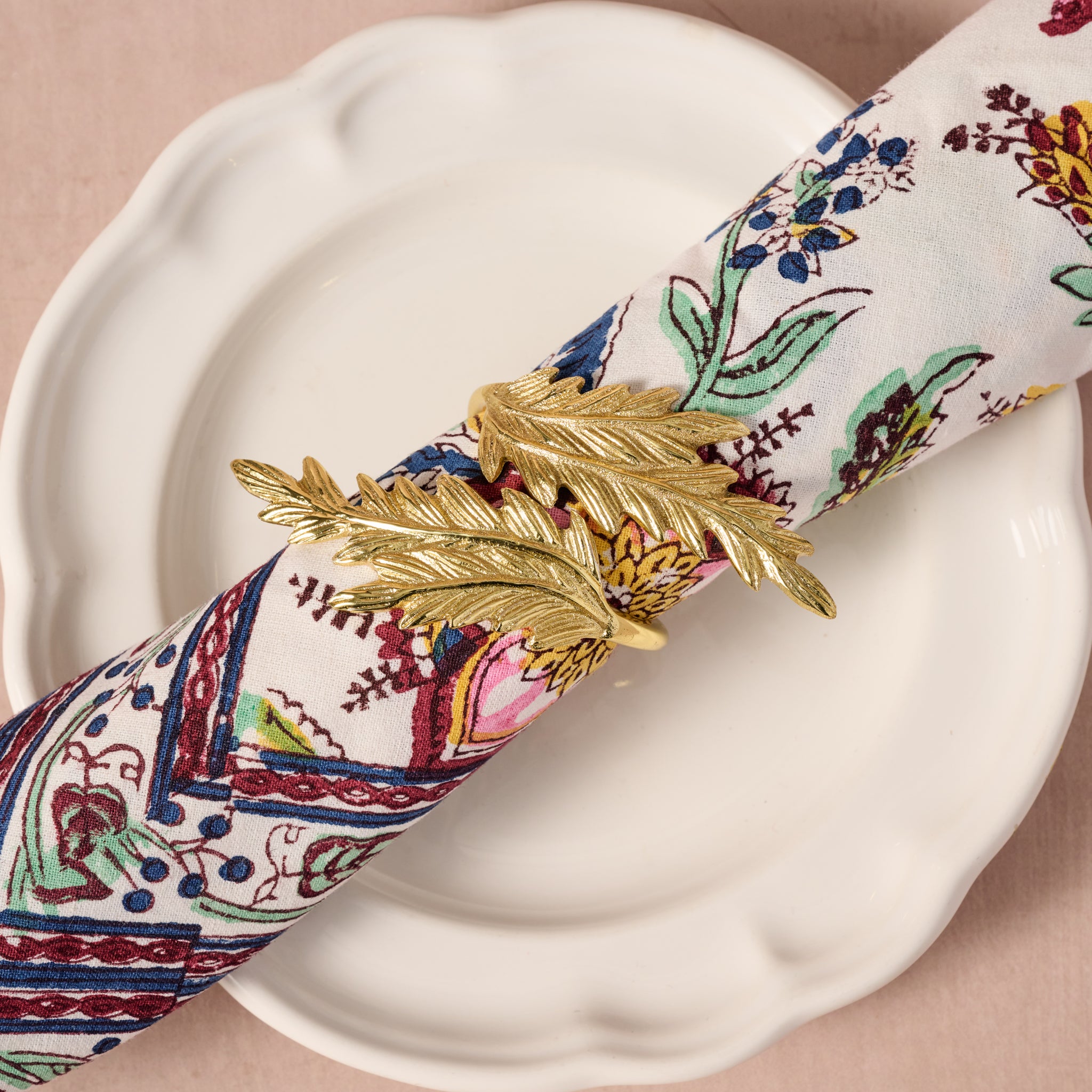 Ten Thousand Villages Tanvi Napkin Rings - Thumbnail 5