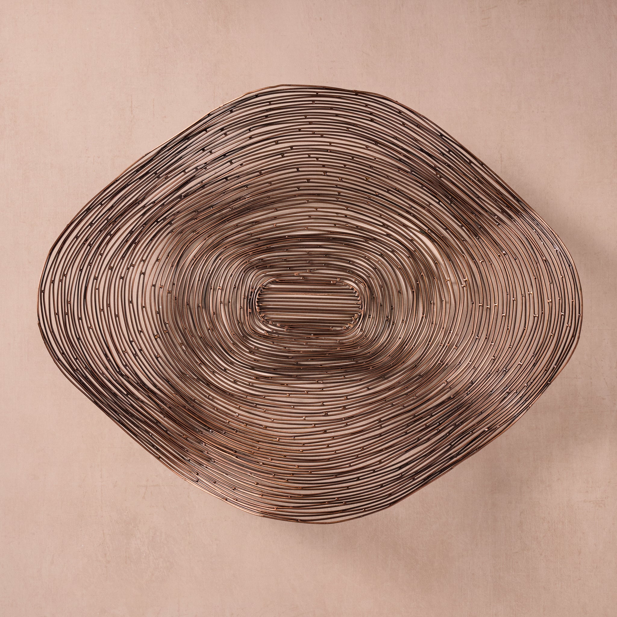 Lahar Wavy Wire Bowl