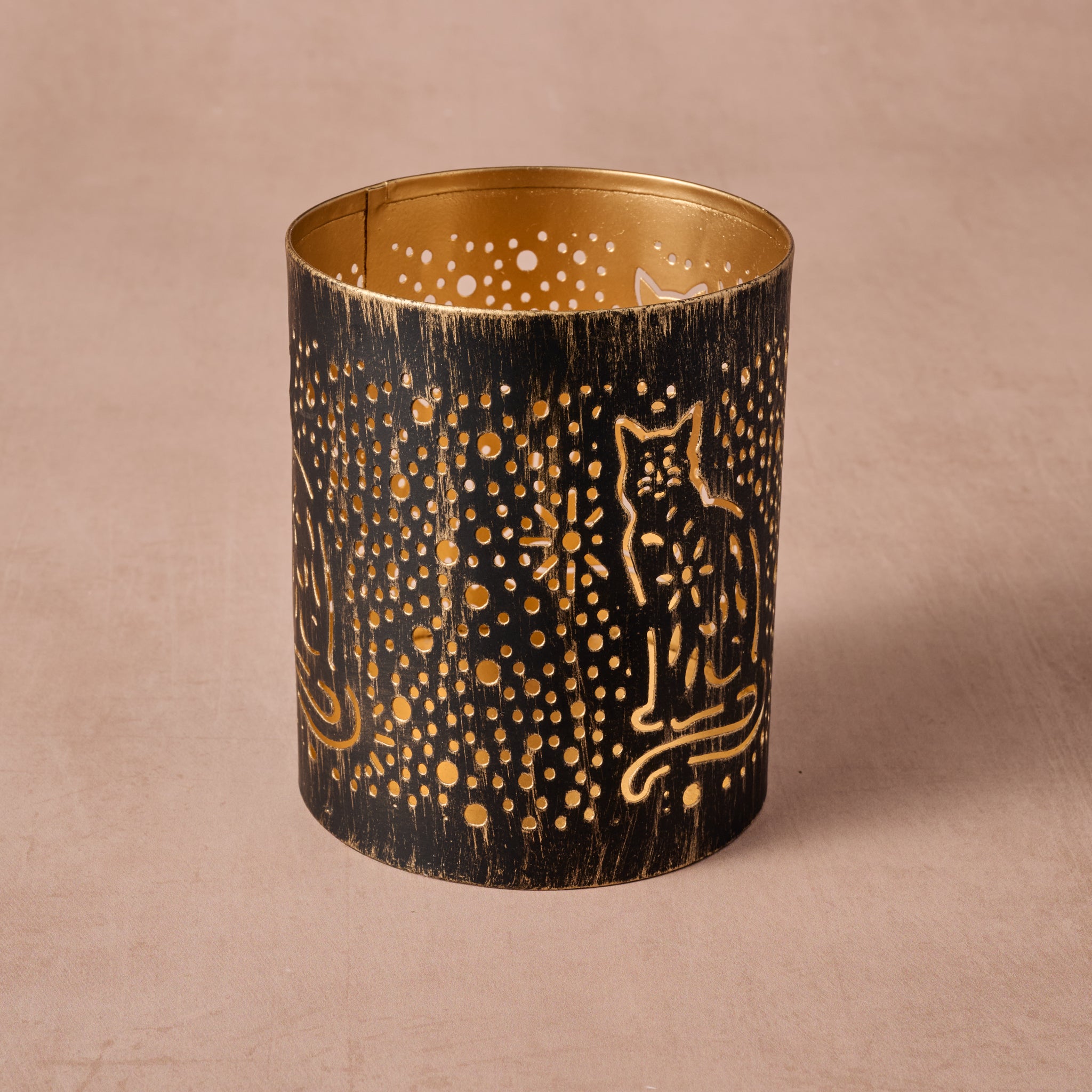 Taara Cat Tealight Holder - Ten Thousand Villages