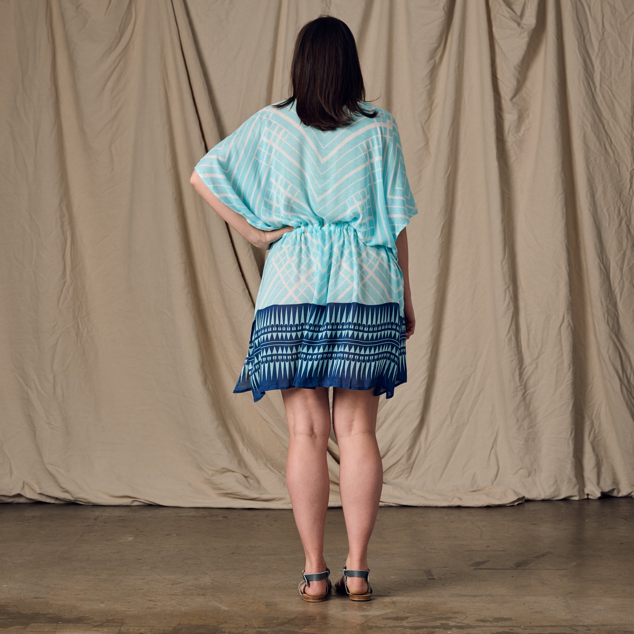 Lahar Geometric Kaftan