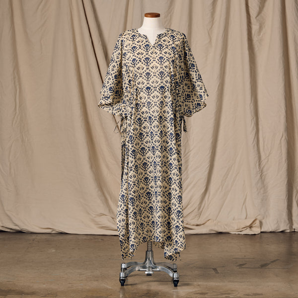 cotton caftan dress Panna Full Length Block Print Kaftan Size:Regular( size 0-14) MORPHO-O Ditsy Darling Beaded Mini Its made from 100%