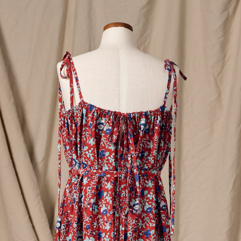 Kanya Floral Cotton Maxi Style Dress