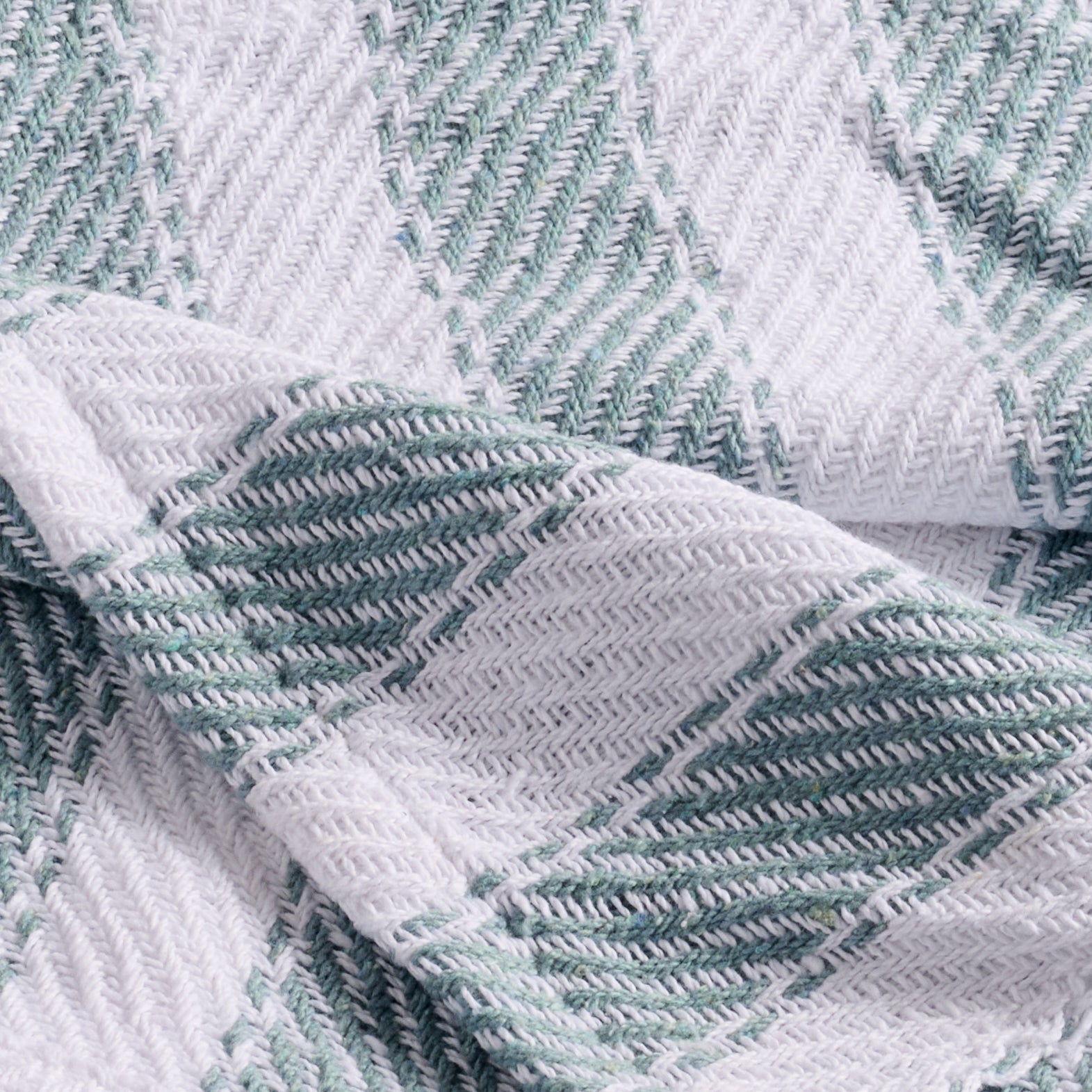 Garmee Upcycled Cotton Beach Blanket - Blue