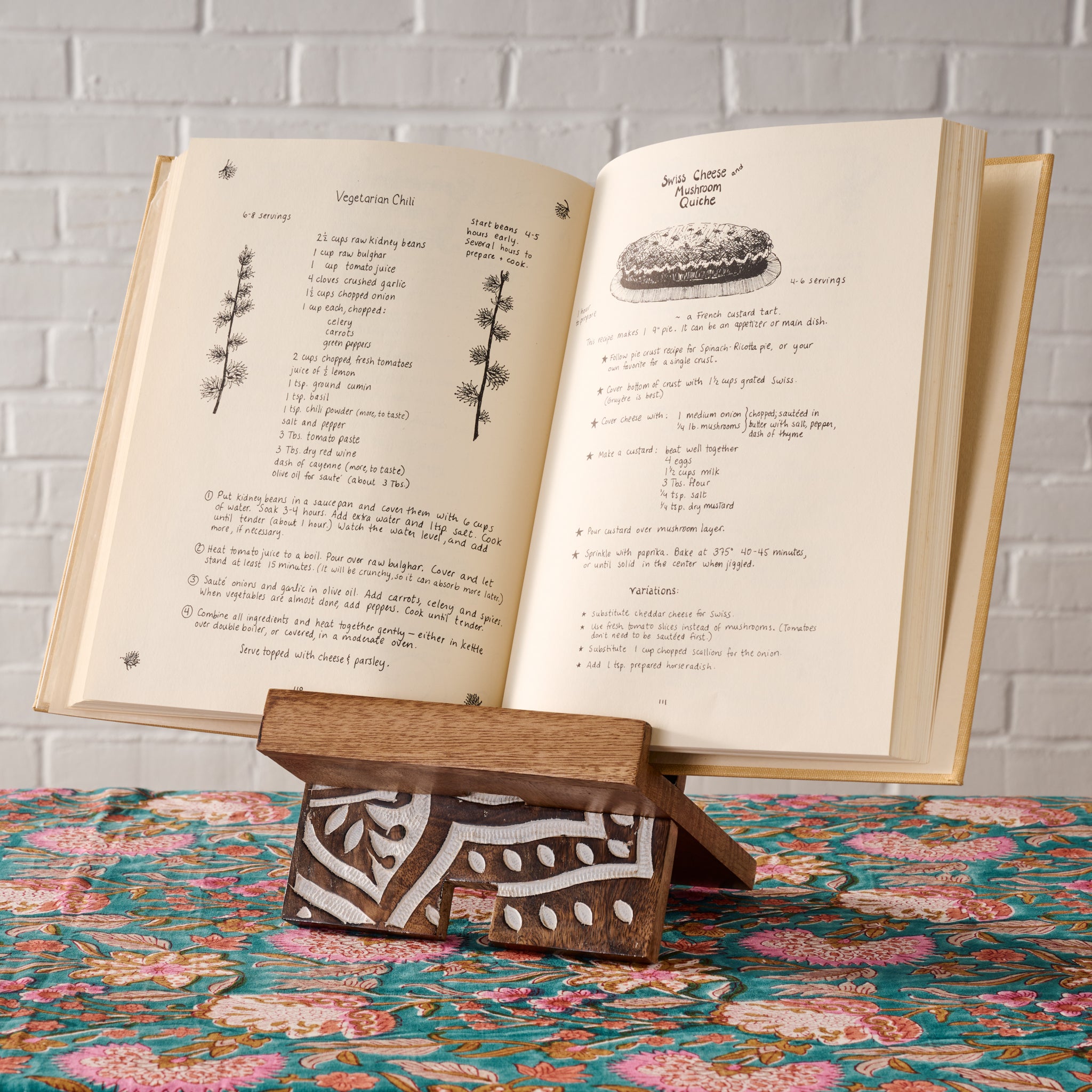 Desi Cookbook/Tablet Stand