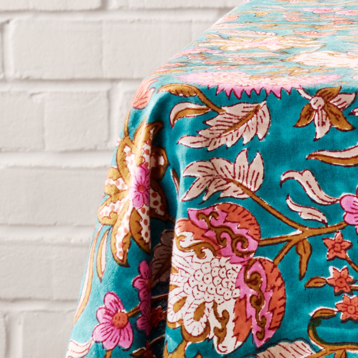 Stabaka Blockprint Tablecloth – Ten Thousand Villages