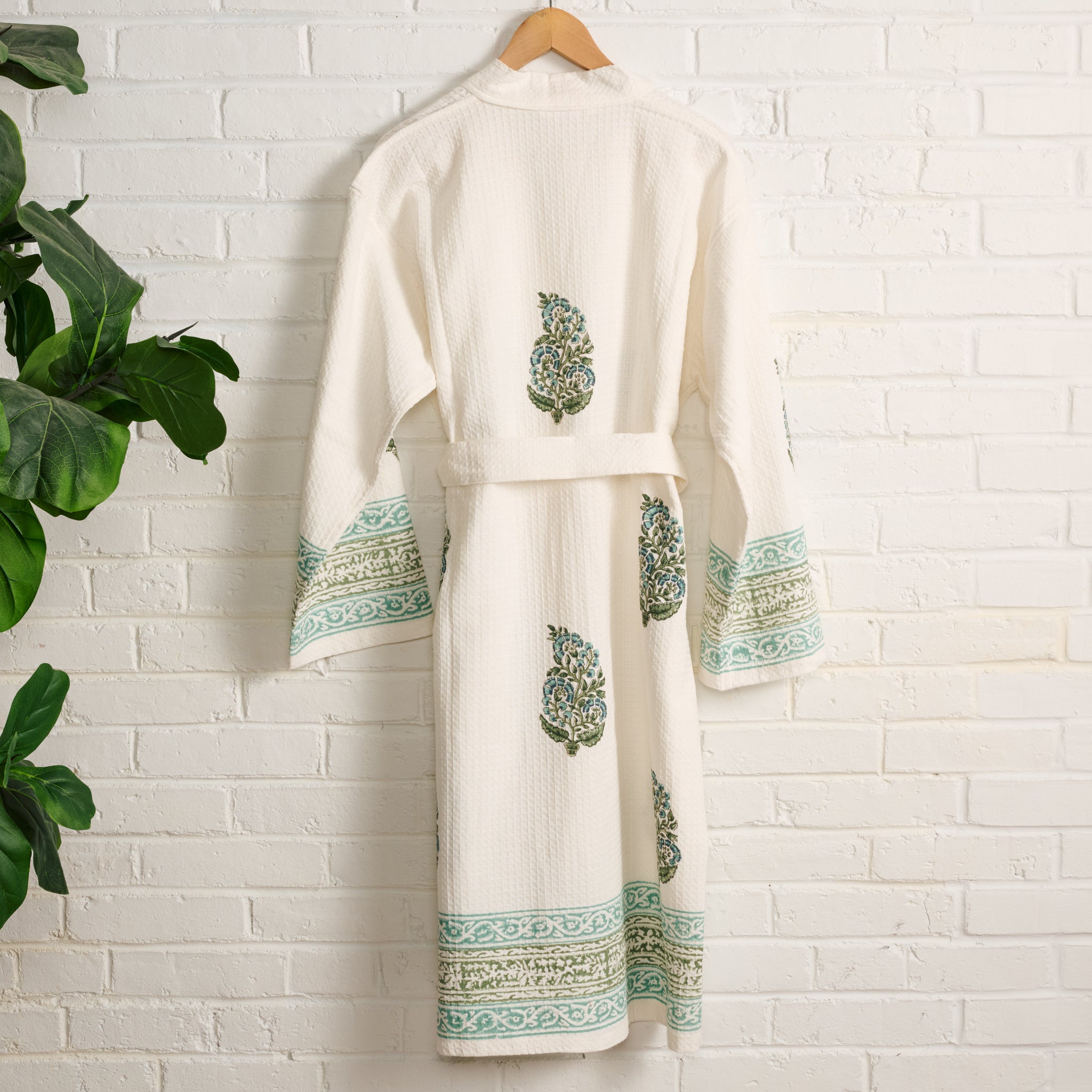 Pera Blockprint Cotton Robe