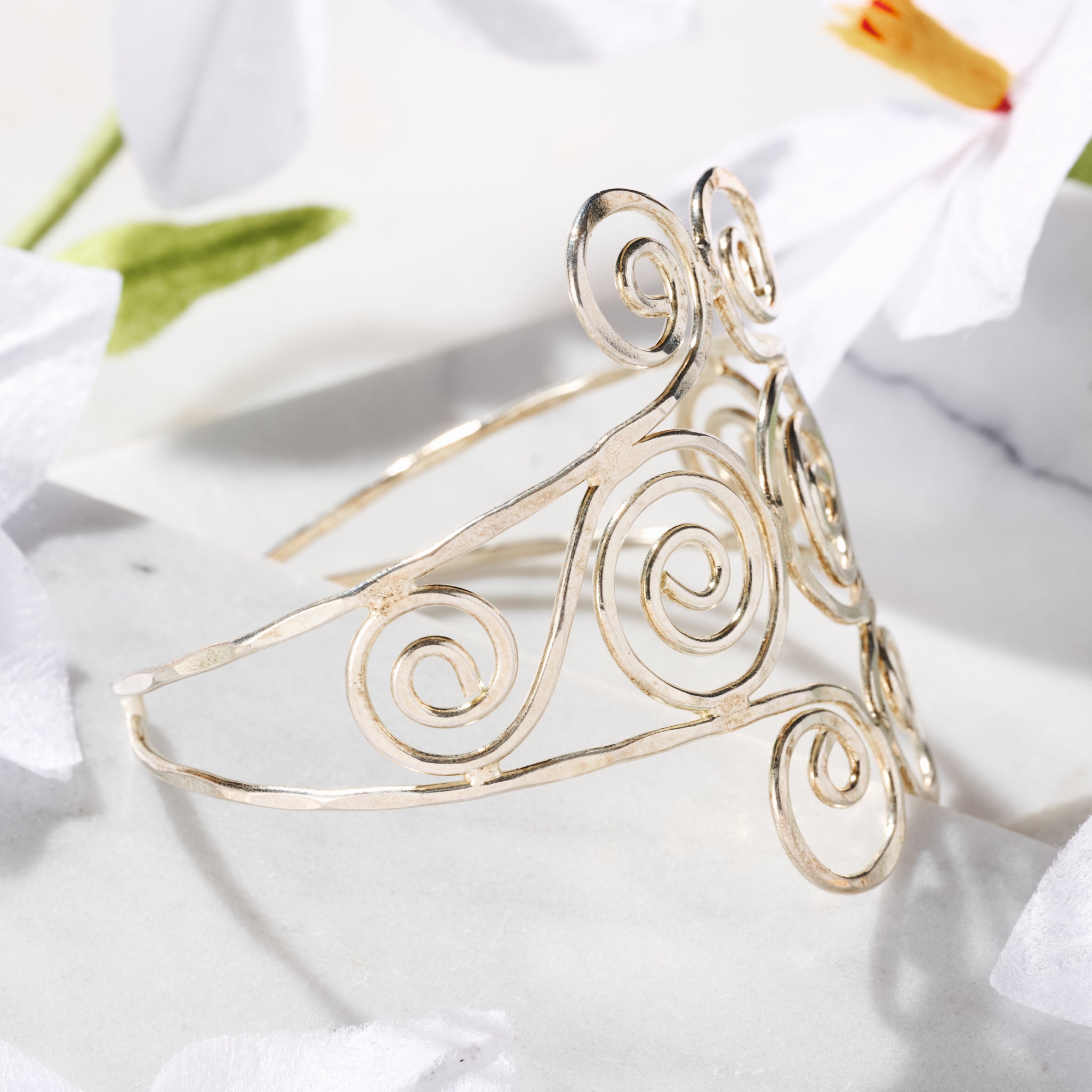 Jala Swirl Cuff Bracelet