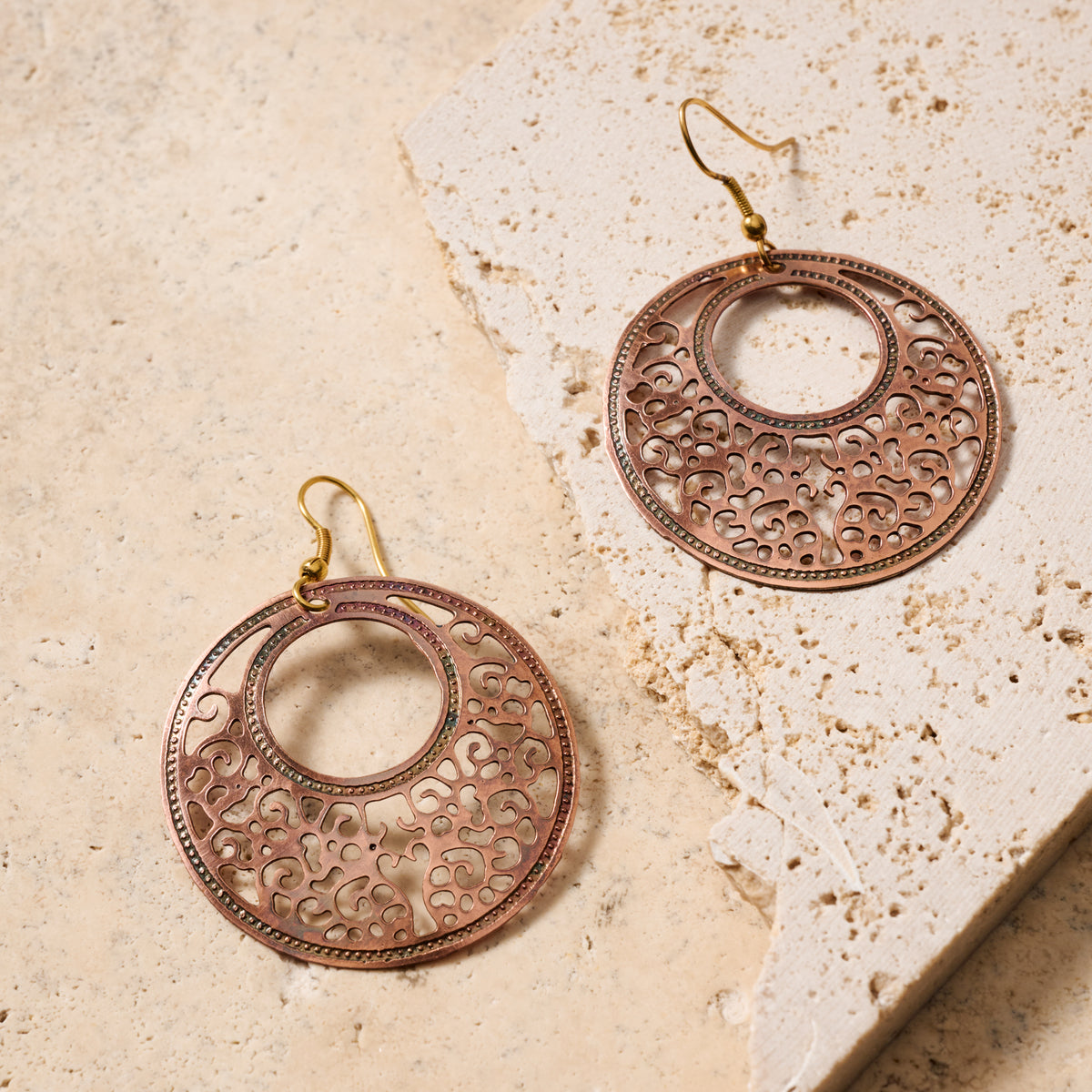 Kopara Filigree Earrings - Ten Thousand Villages