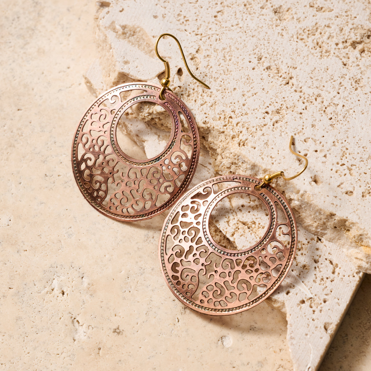 Kopara Filigree Earrings - Ten Thousand Villages