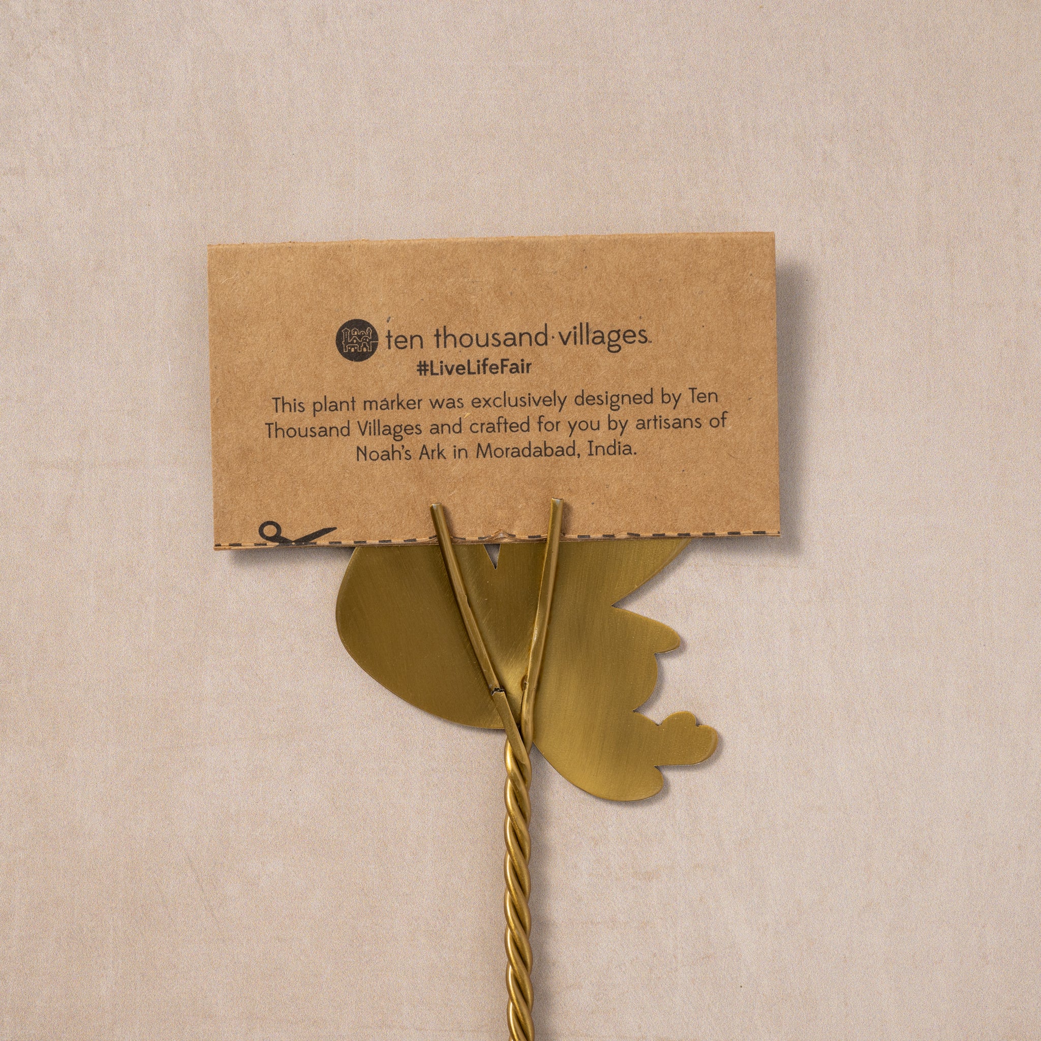 Plant Marker w/Card - Guardian Angel - Ten Thousand Villages