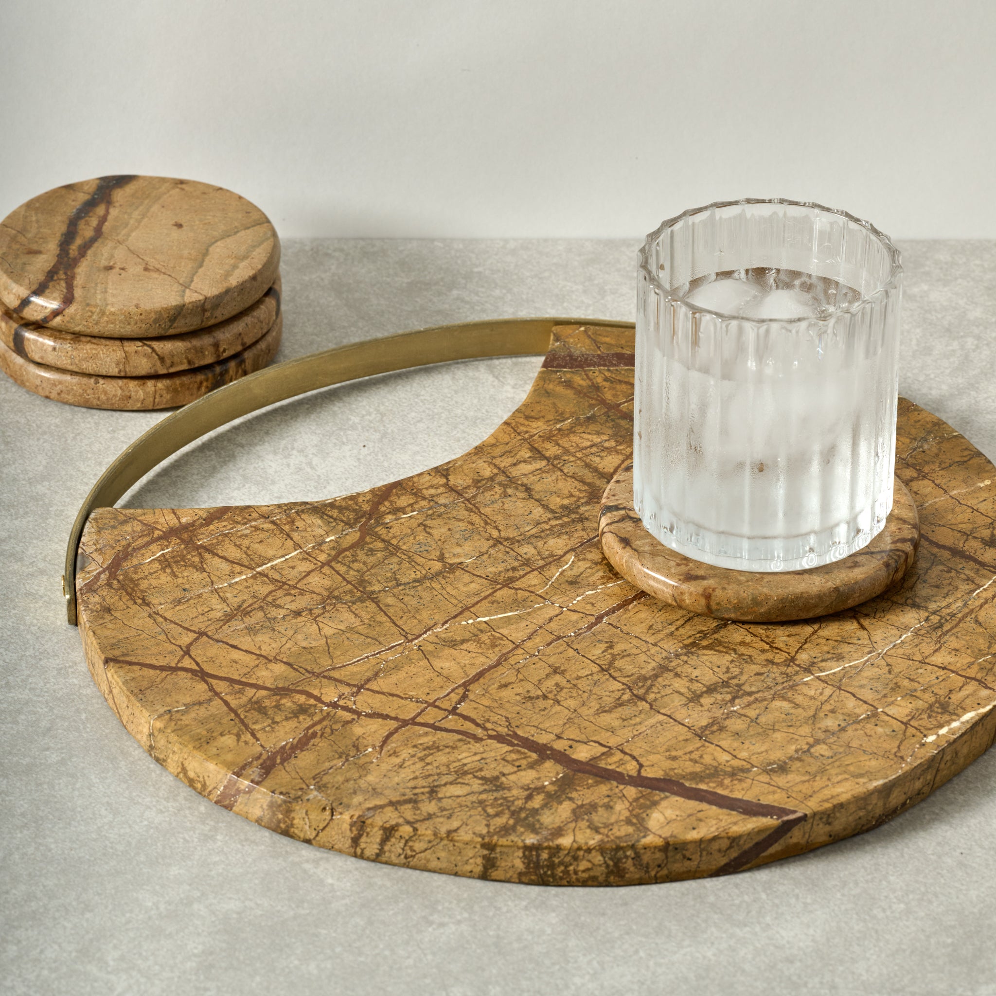 Bidasar Stone Serving Board - Ten Thousand Villages