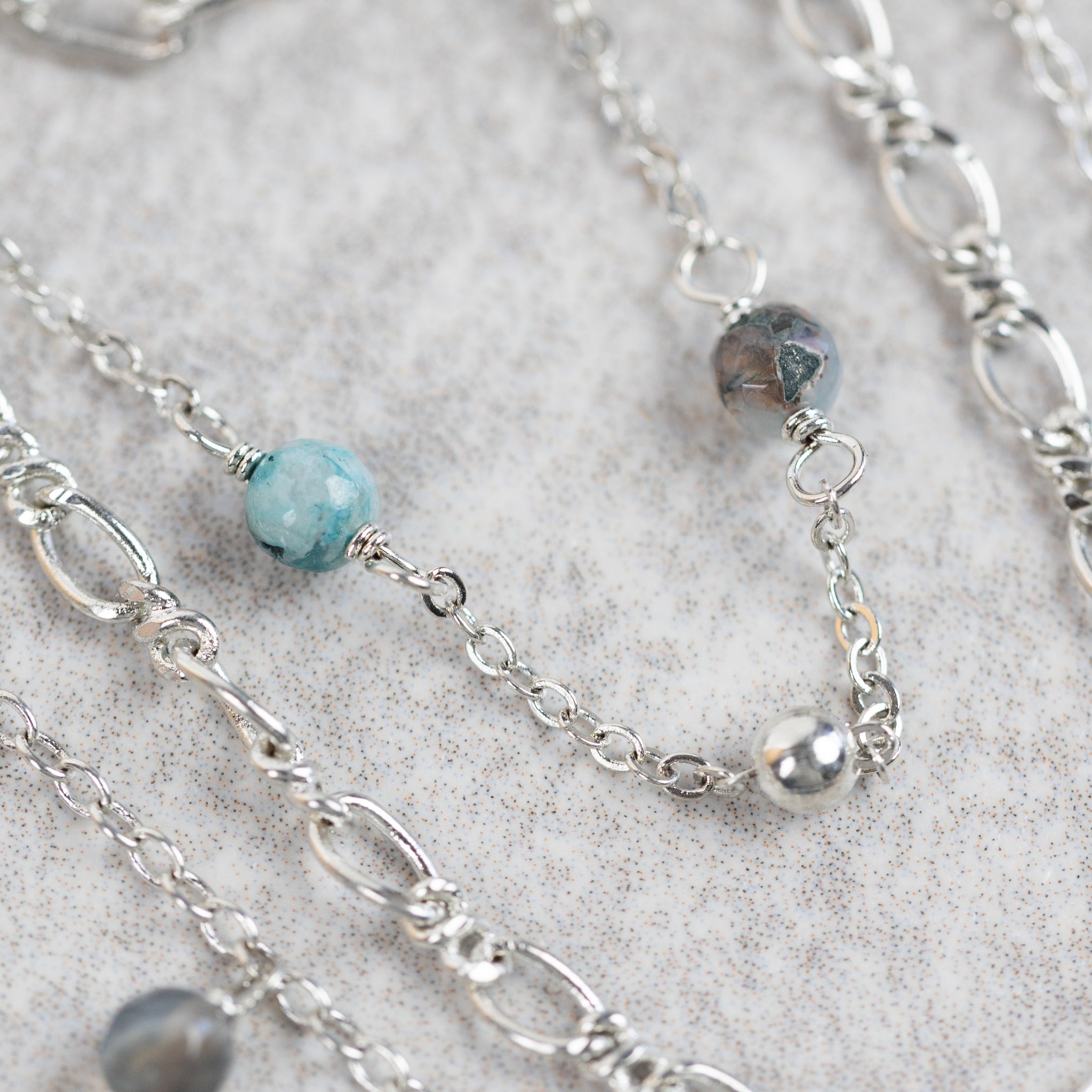 Nanda Layered Beaded Necklace - Ten Thousand Villages