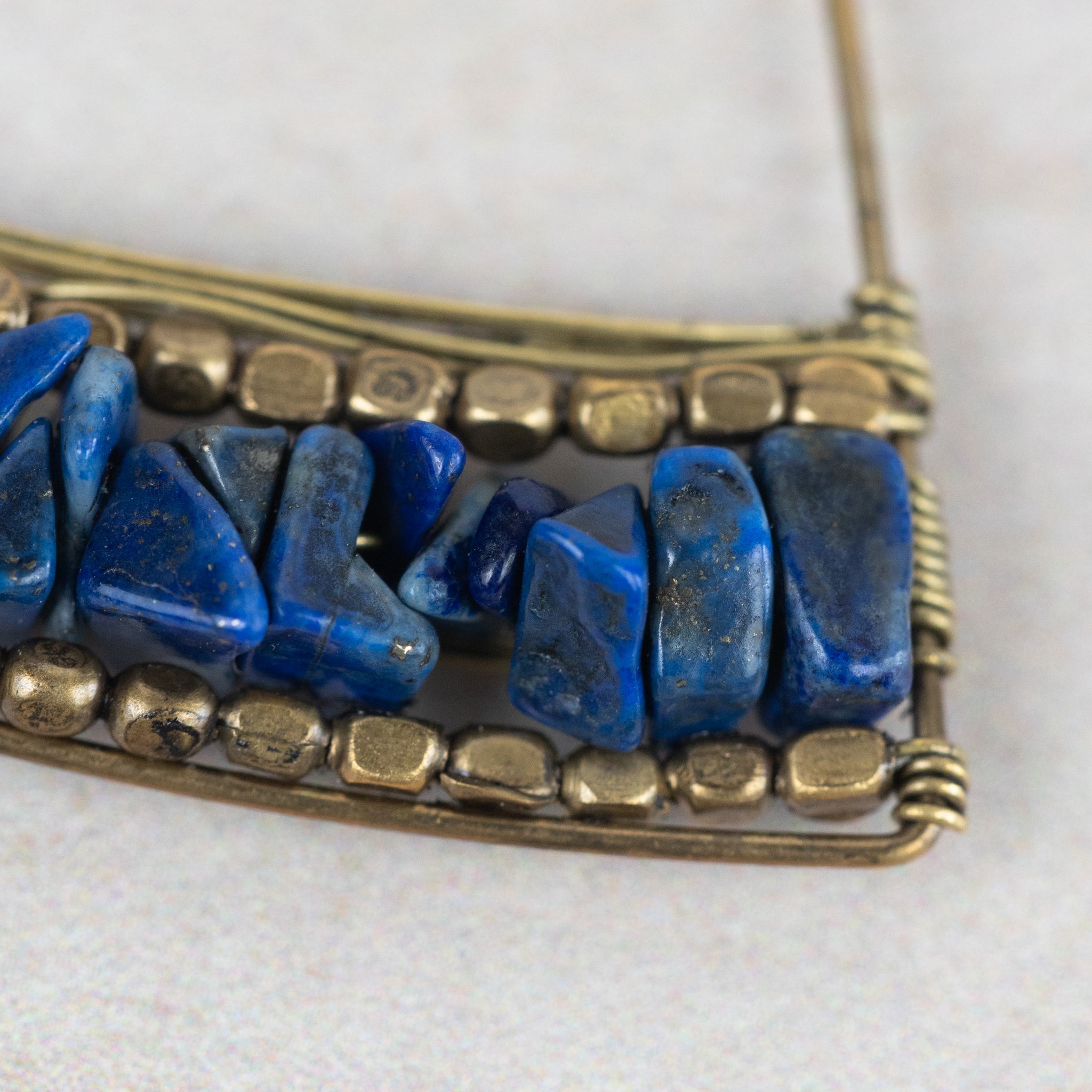 Teja Lapis Drop Earrings - Ten Thousand Villages