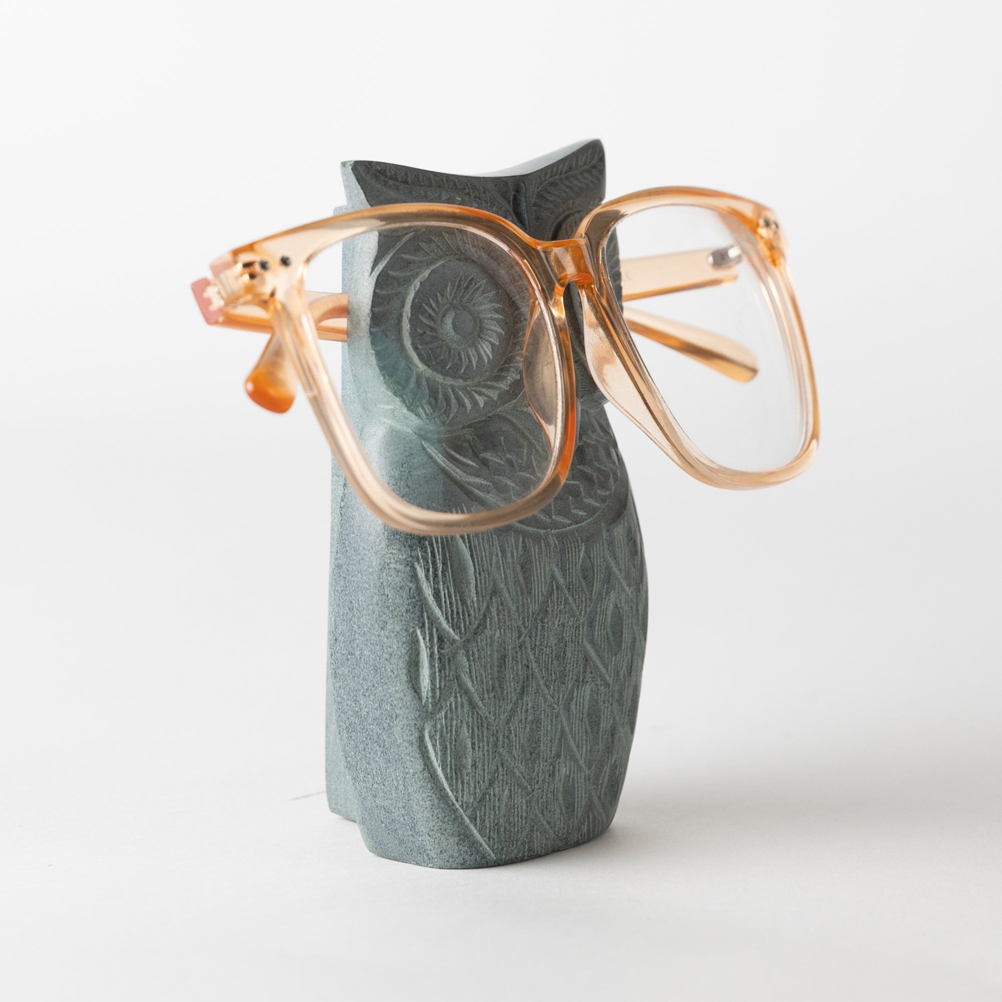 Ullu Soapstone Eyeglass Holder - Ten Thousand Villages