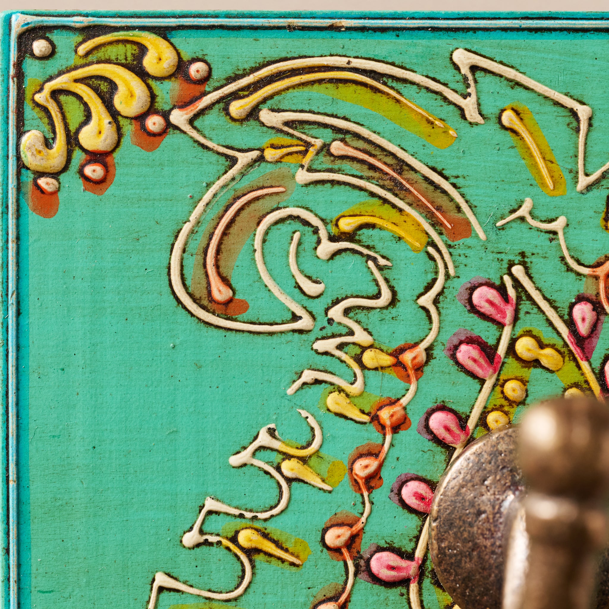 Sarla Iron Wall Hook - Leaf - Ten Thousand Villages