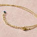 Meera Blue Beaded Pendant Necklace thumbnail 3