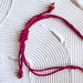Kavya Recycled Sari Beaded Necklace thumbnail 3