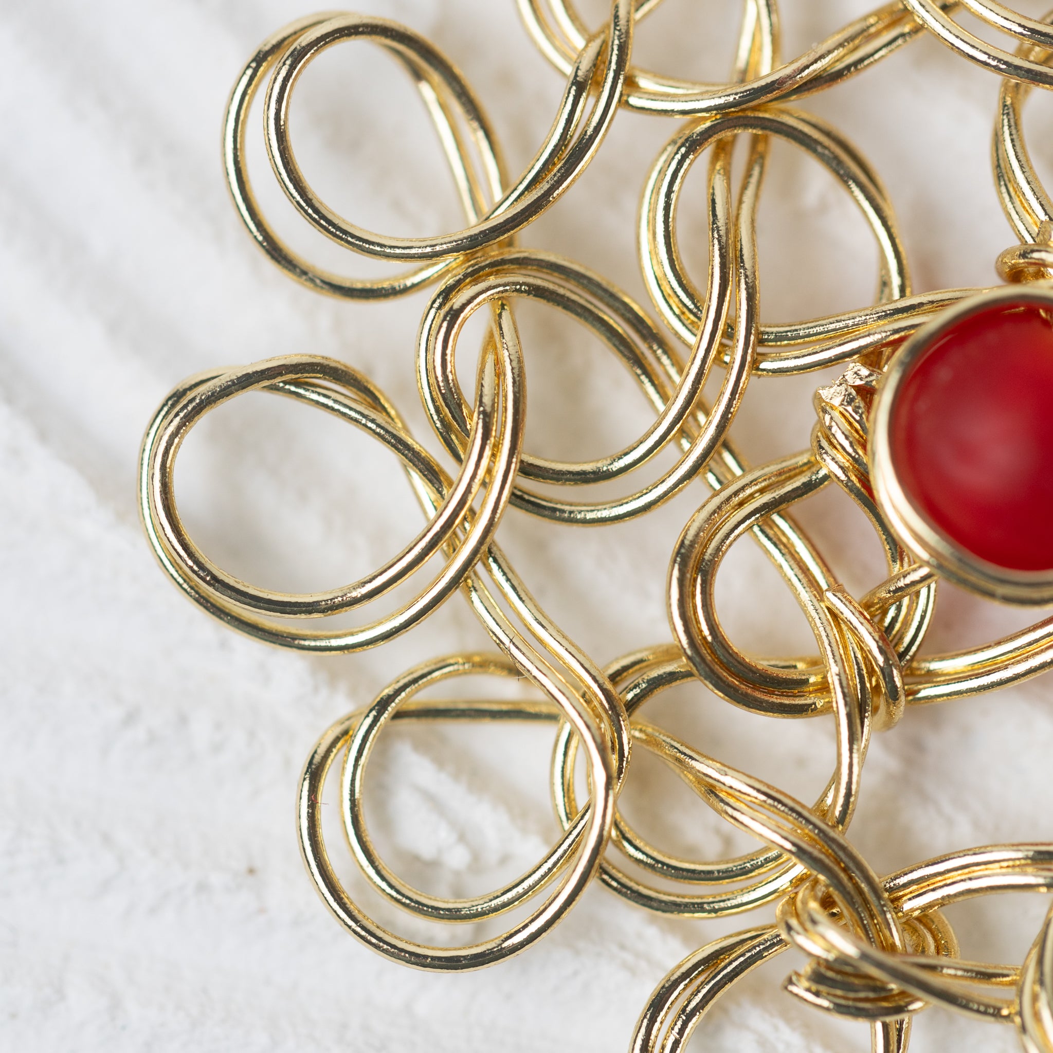 Maanika Filigree Circle Drop Earrings - Ten Thousand Villages