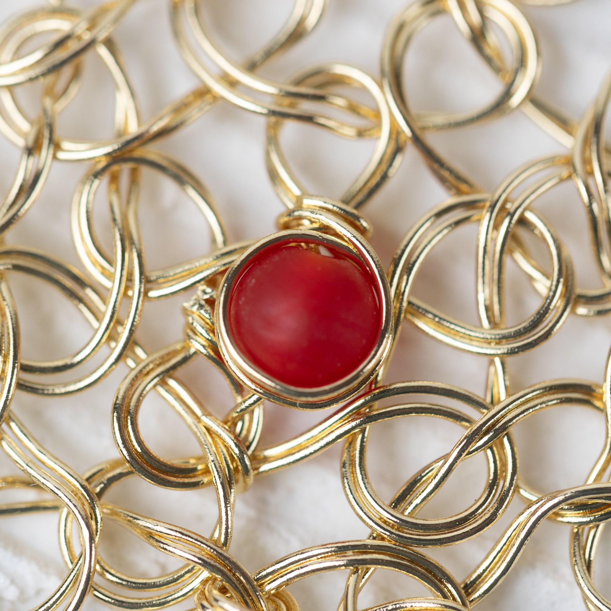 Maanika Filigree Circle Drop Earrings - Ten Thousand Villages