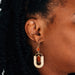 Adi Retro U-Shaped Drop Earrings thumbnail 2