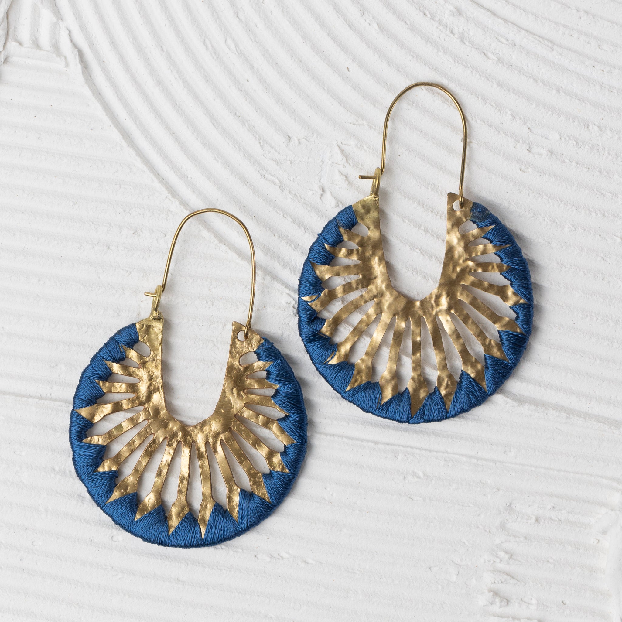 Roja Sunburst Drop Earrings - Ten Thousand Villages