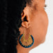 Roja Sunburst Drop Earrings thumbnail 2