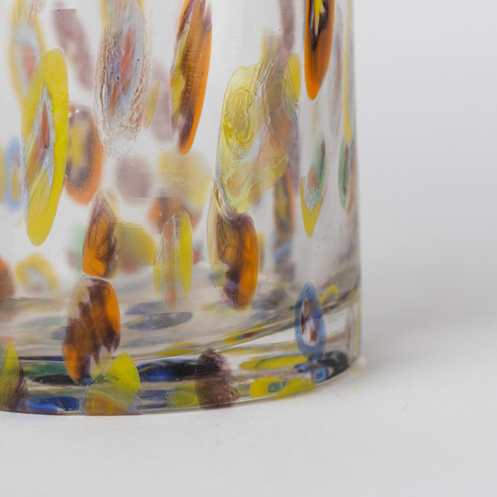 Confetti Cheena Glass Tumbler - 8 oz 4
