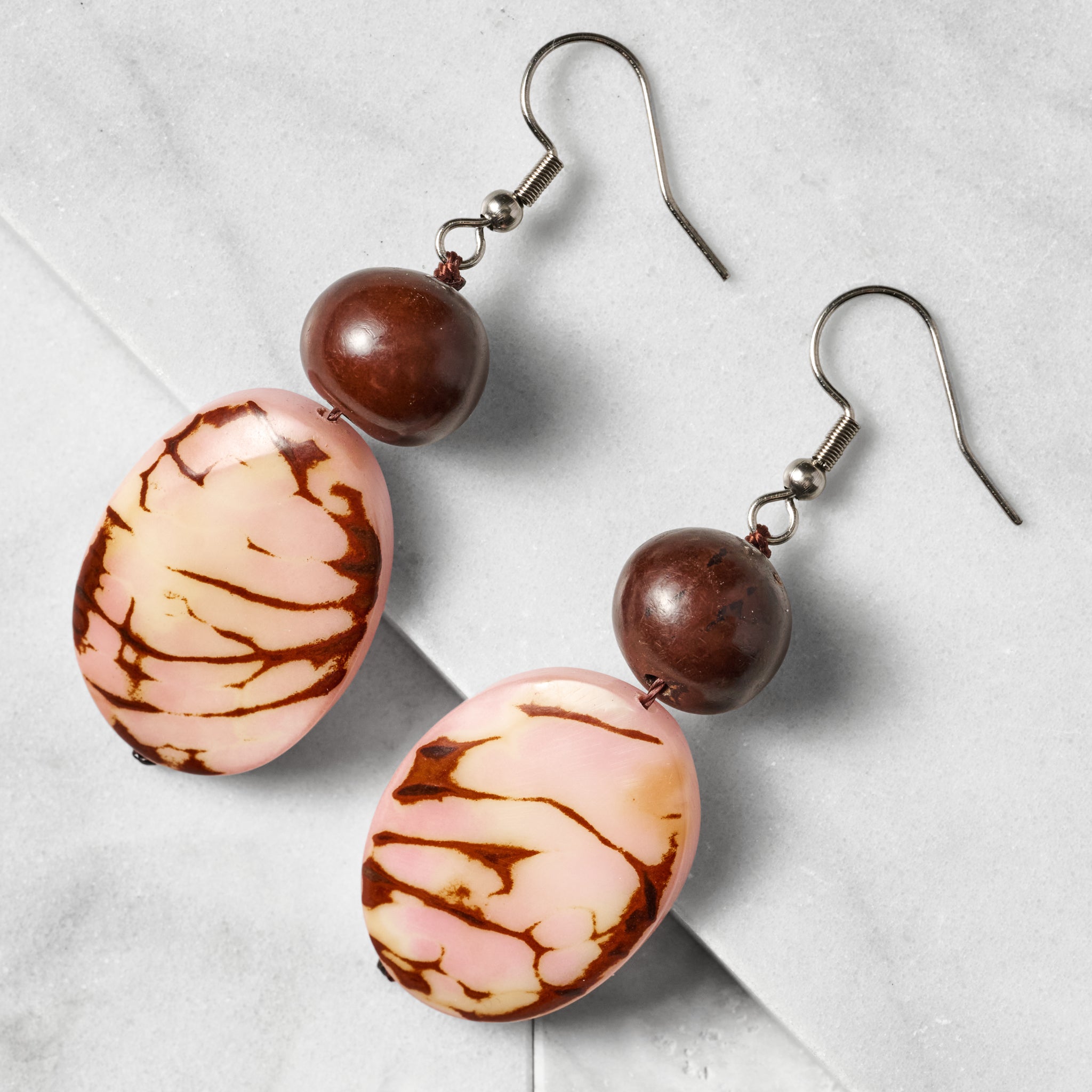 Paola Tagua Drop Earrings - Ten Thousand Villages