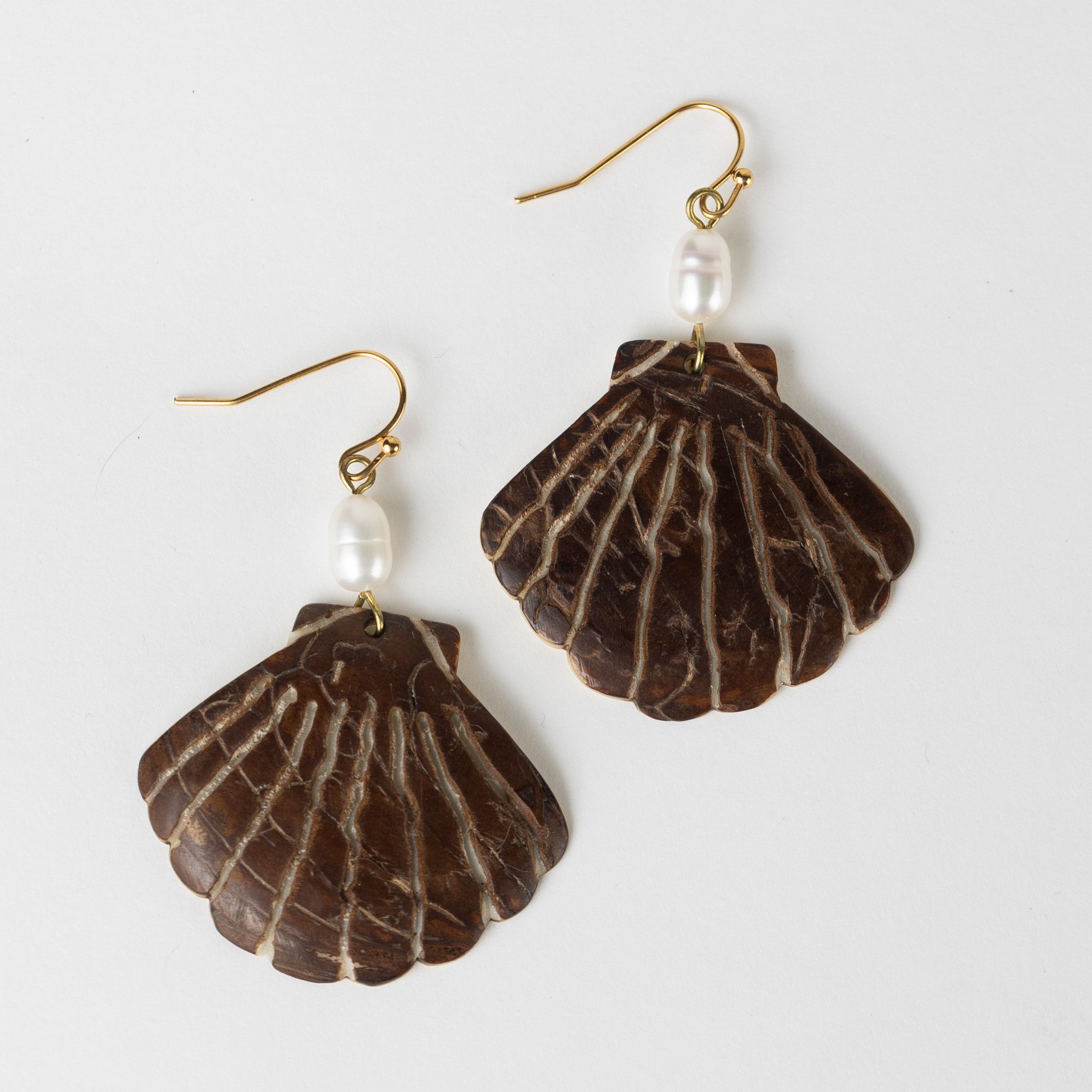 Playas Tagua Drop Earrings - Ten Thousand Villages