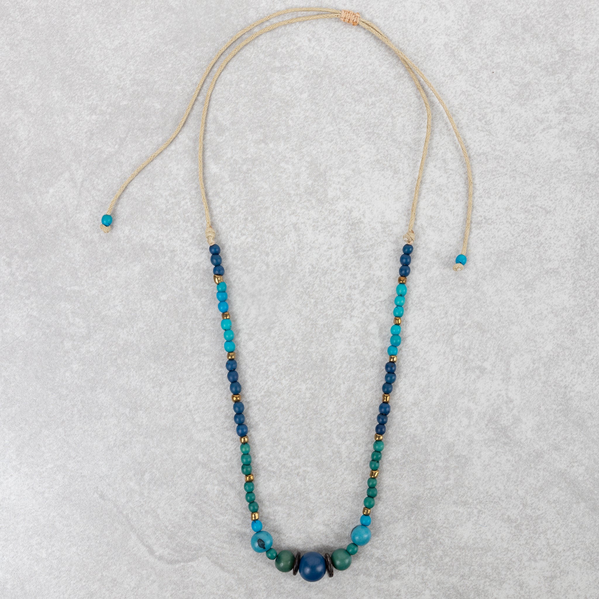 Balsas Beaded Tagua Necklace - Ten Thousand Villages
