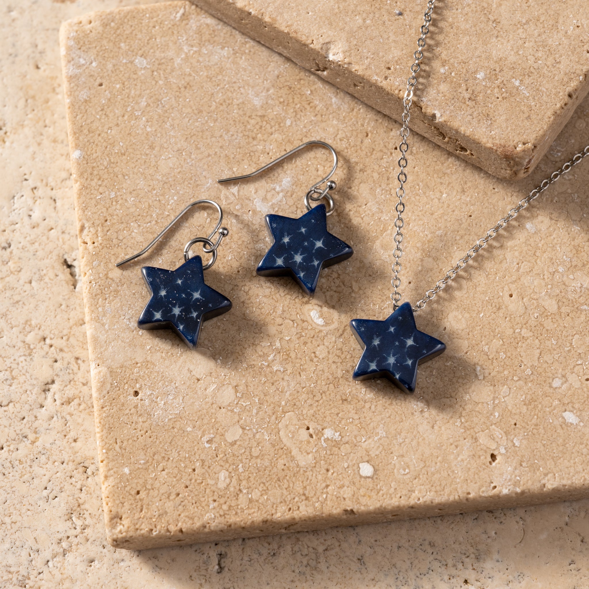 Costera Tagua Nut Star Necklace - Ten Thousand Villages