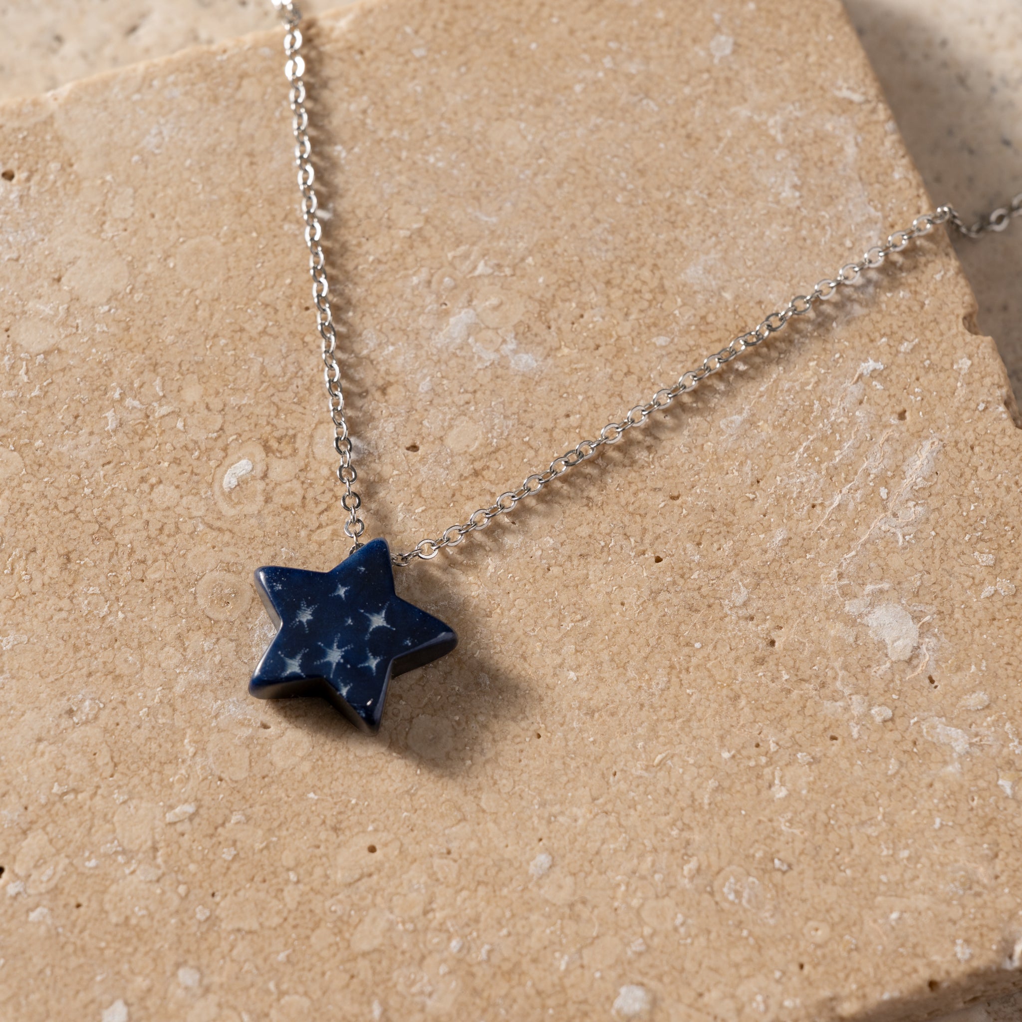 Costera Tagua Nut Star Necklace - Ten Thousand Villages