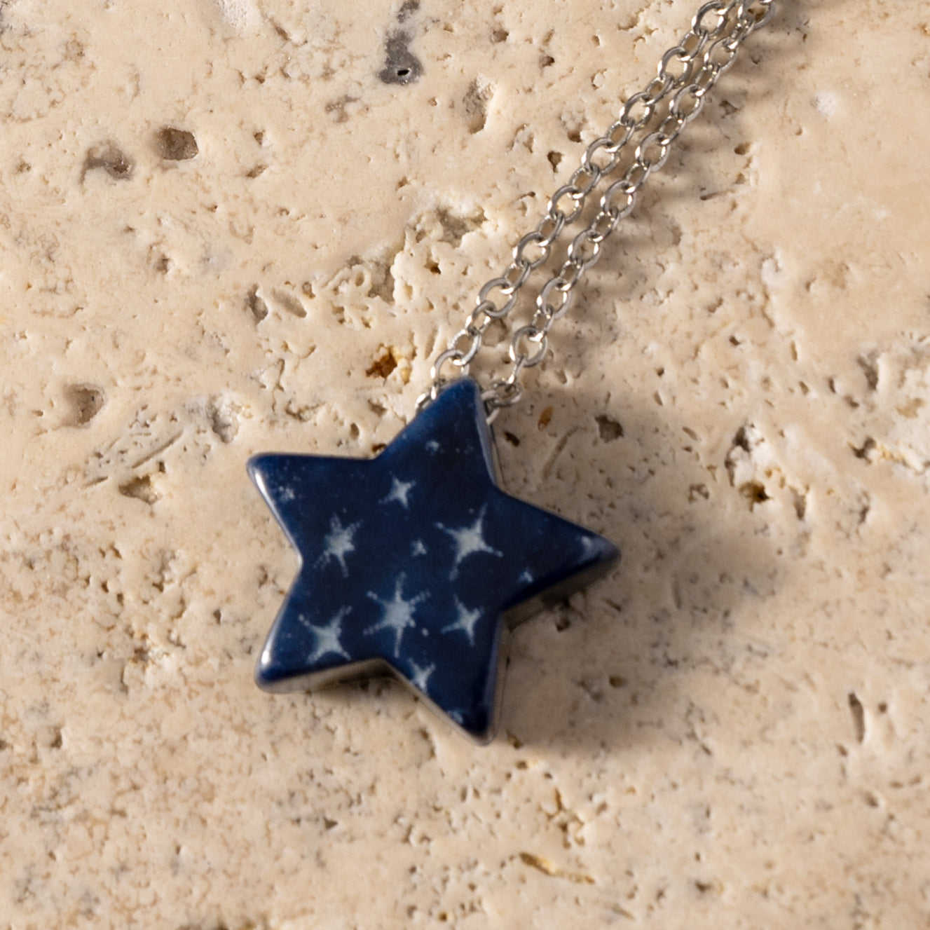 Costera Tagua Nut Star Necklace - Ten Thousand Villages