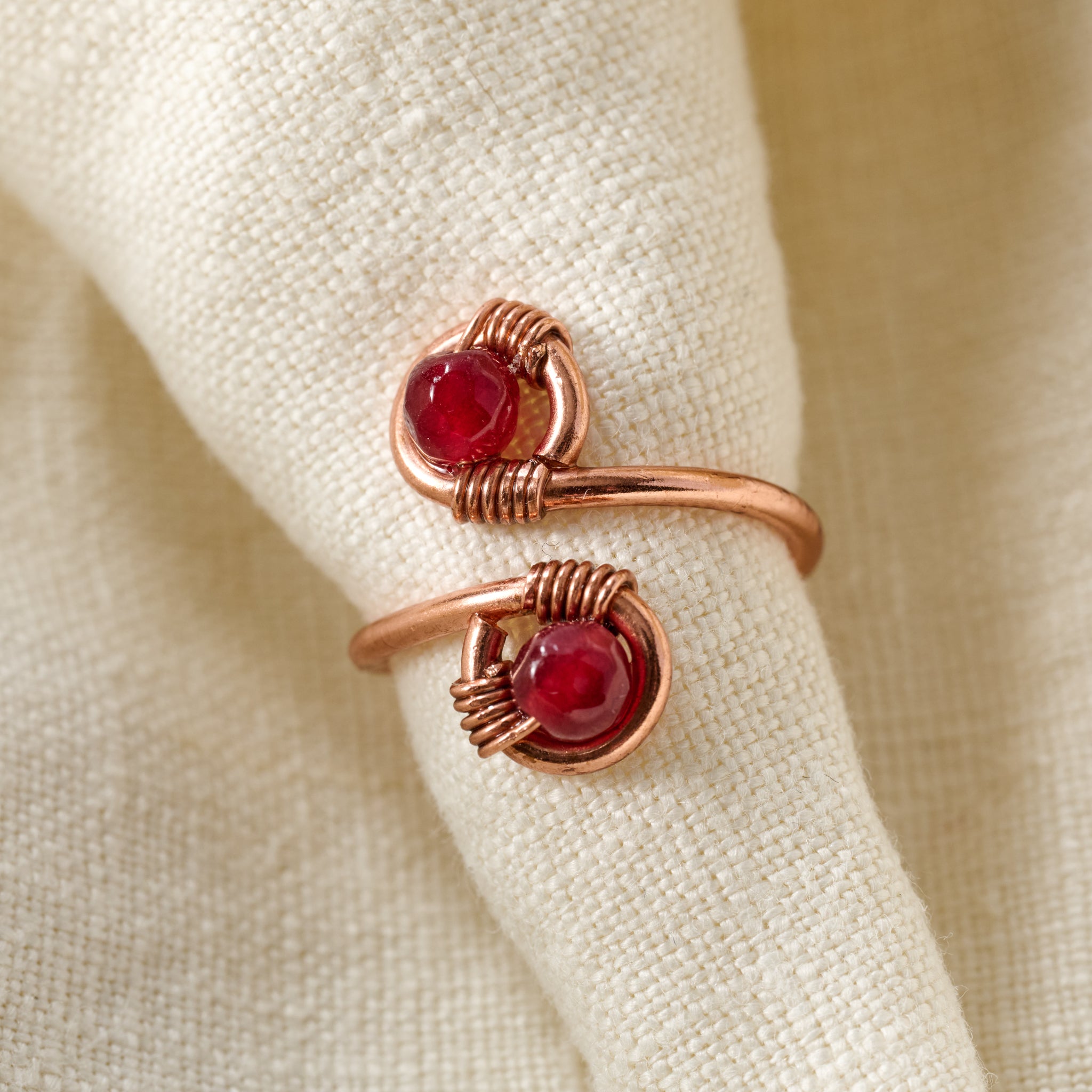 Maite Agate Wrap Ring - Ten Thousand Villages