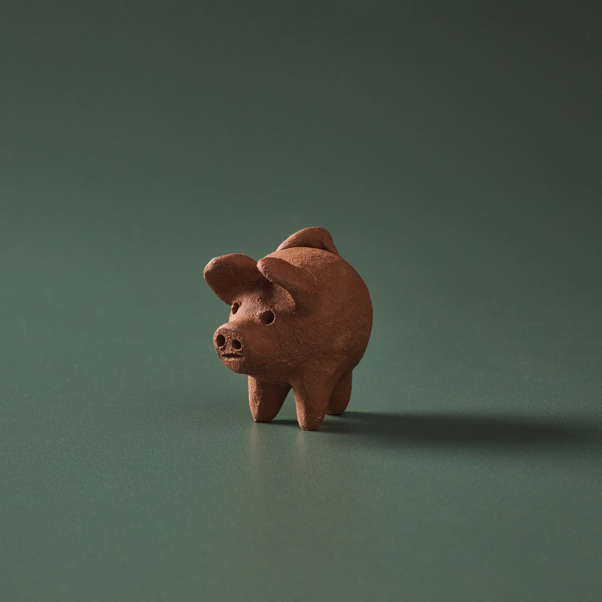 Good Luck Pig - Light Terracotta