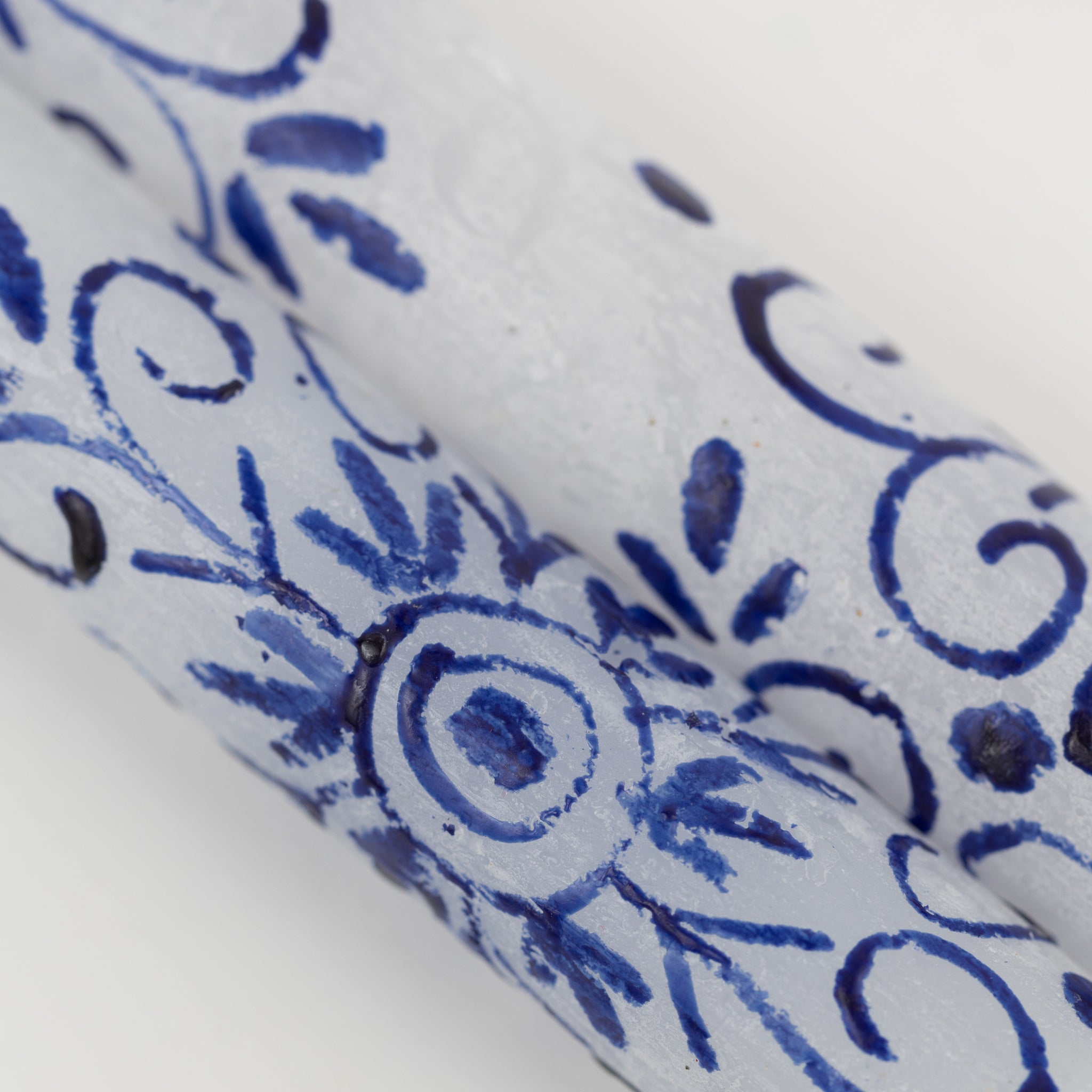 Henna Painted Taper Candles - Ten Thousand Villages