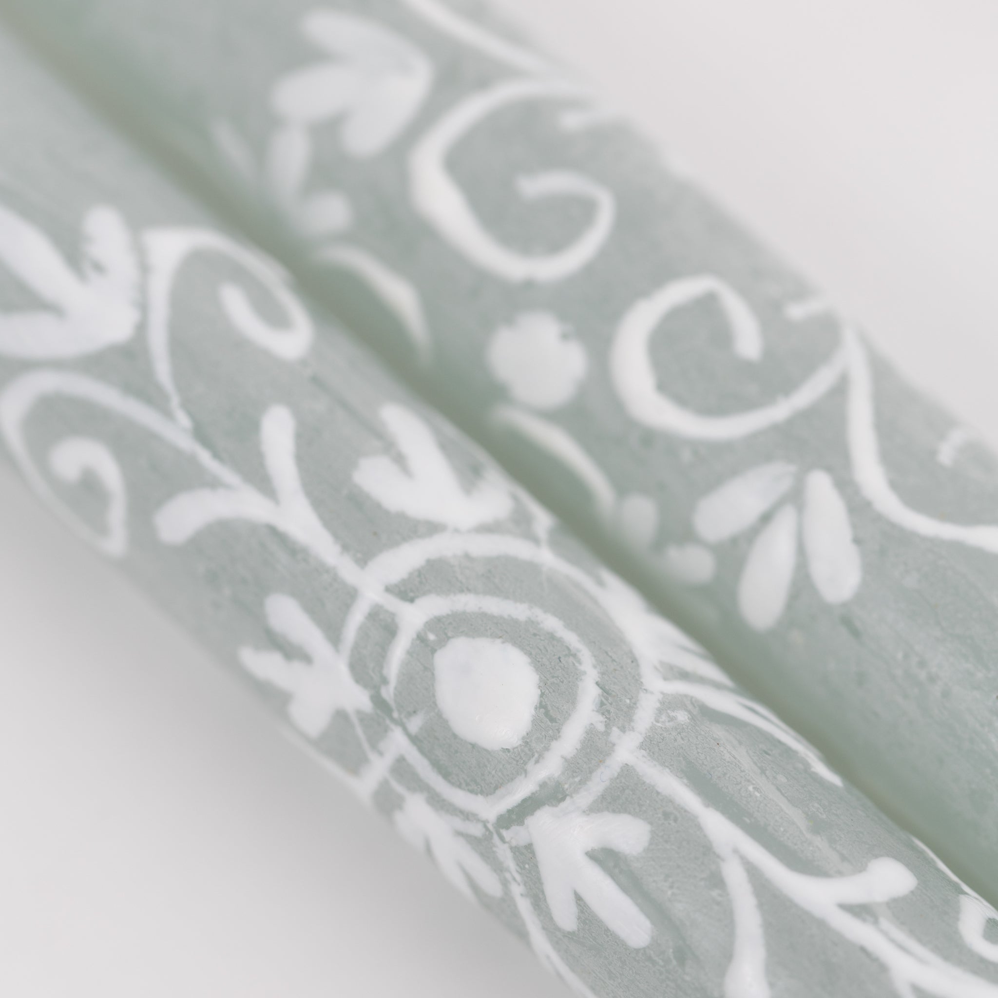 Henna Duck Egg Taper Candles - Ten Thousand Villages