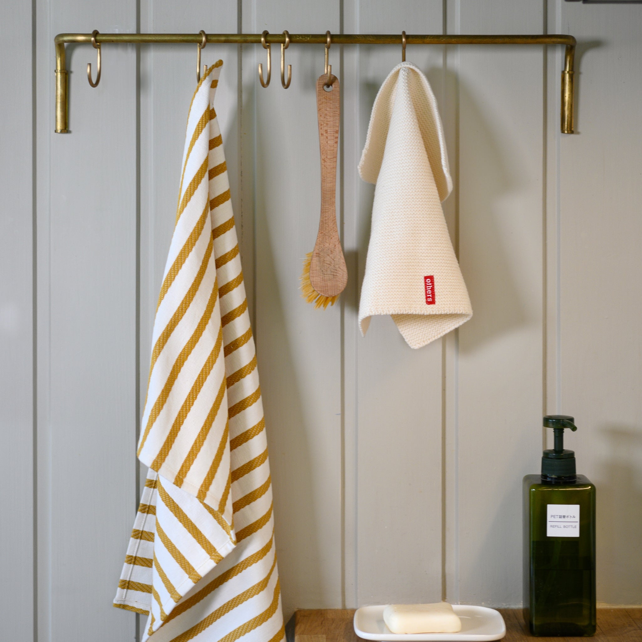 Thala Tea Towel Set - Yellow