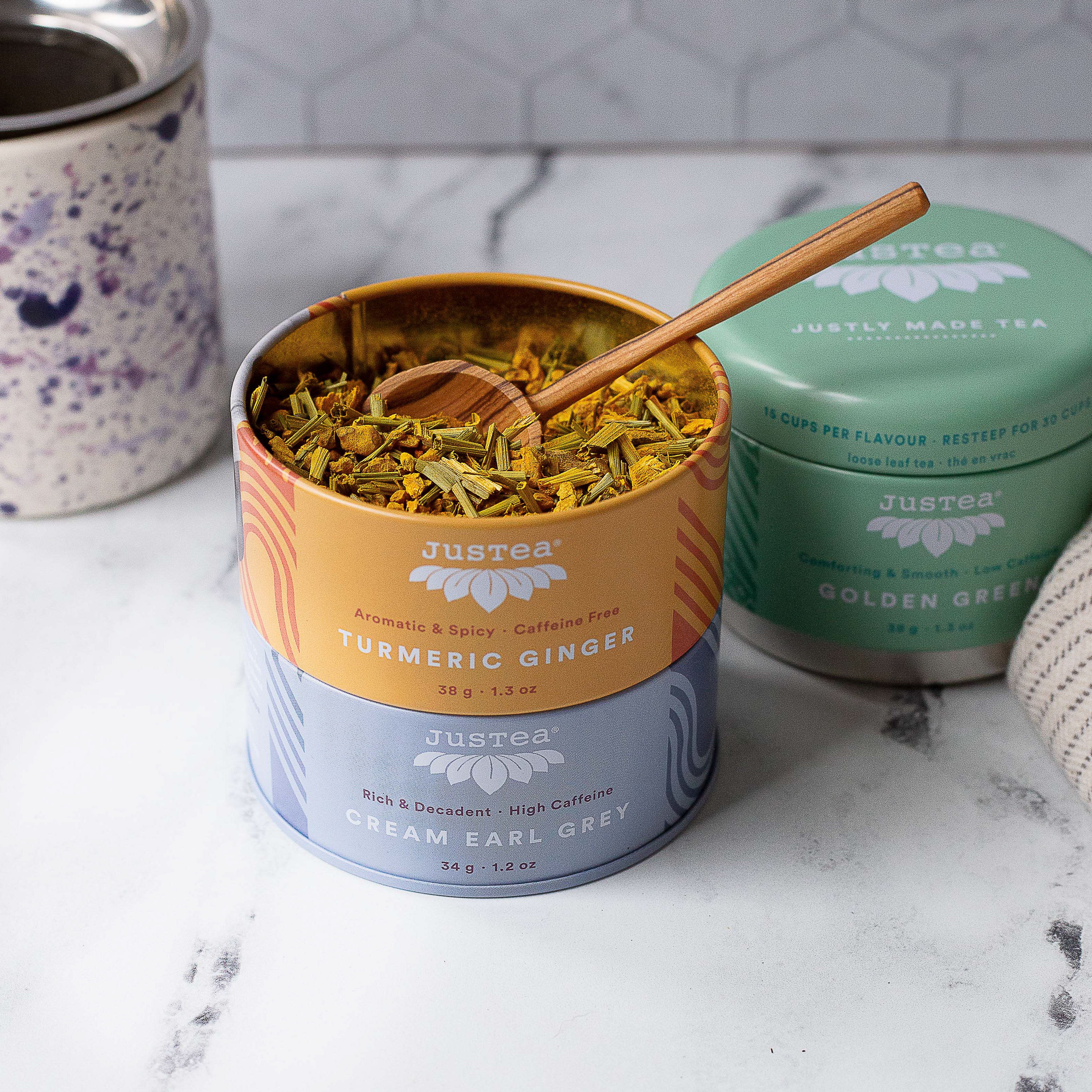 JusTea Assorted Tea Trio - Ten Thousand Villages