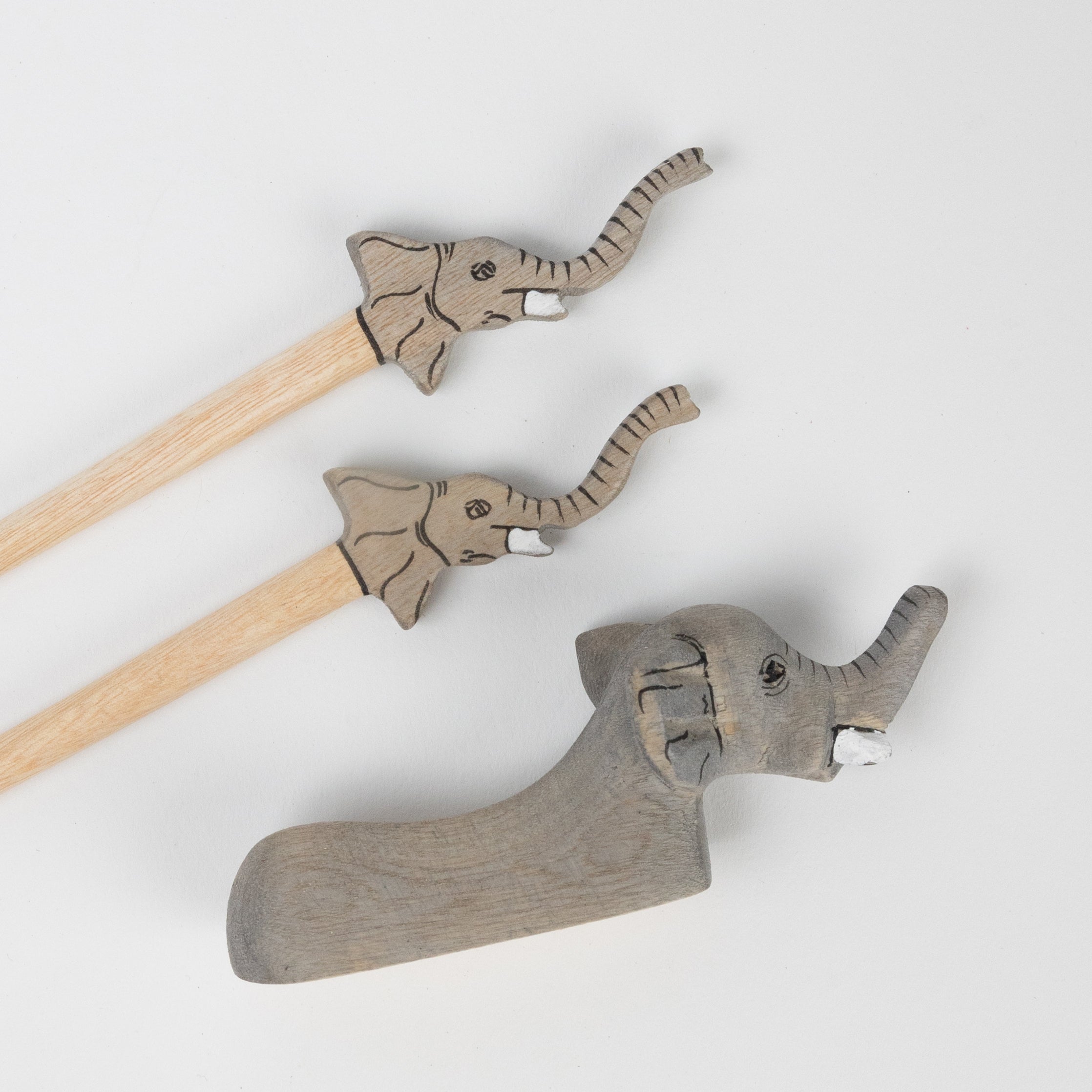 Tembo Elephant Chopstick Set - Ten Thousand Villages