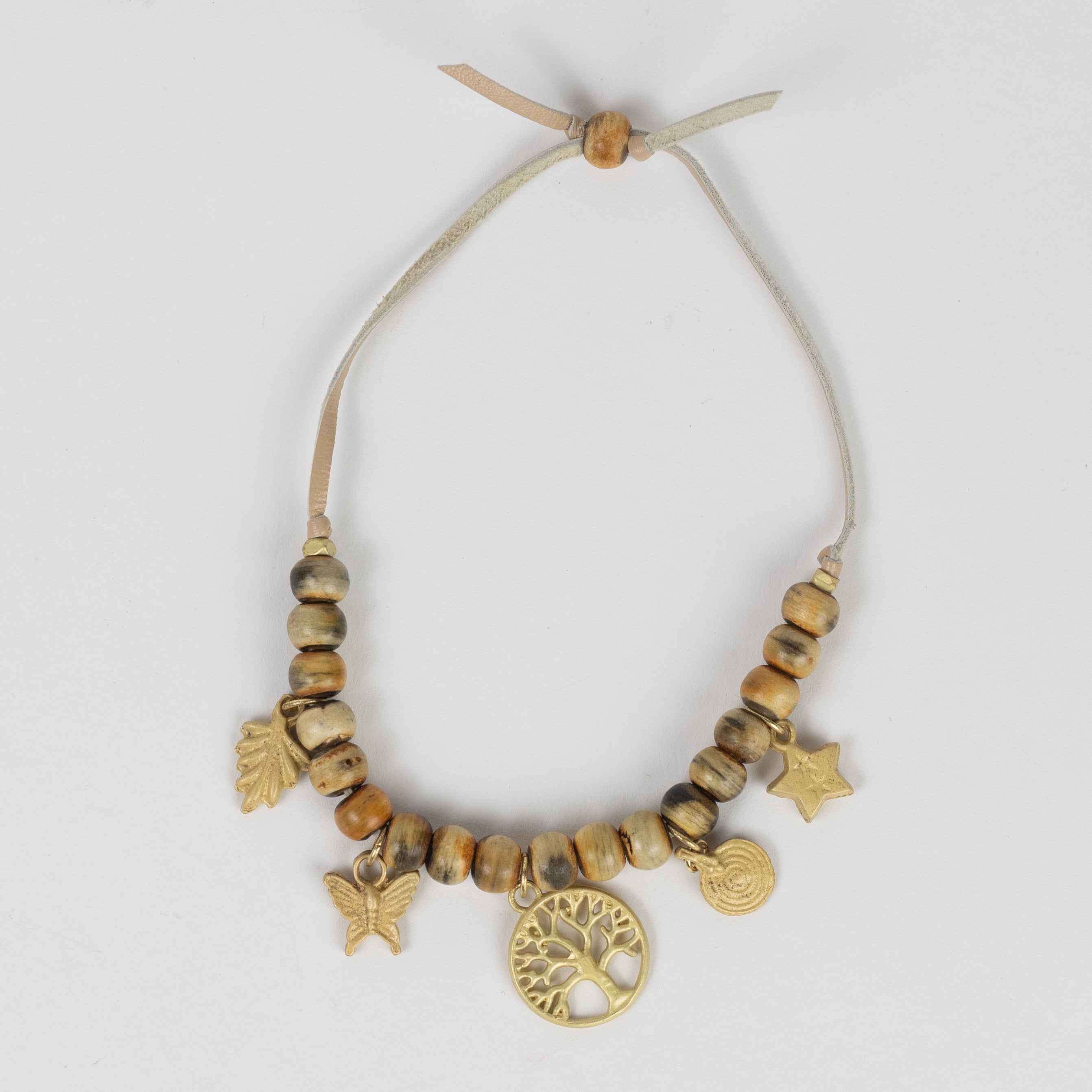 Bindu Natural Charm Bracelet - Ten Thousand Villages