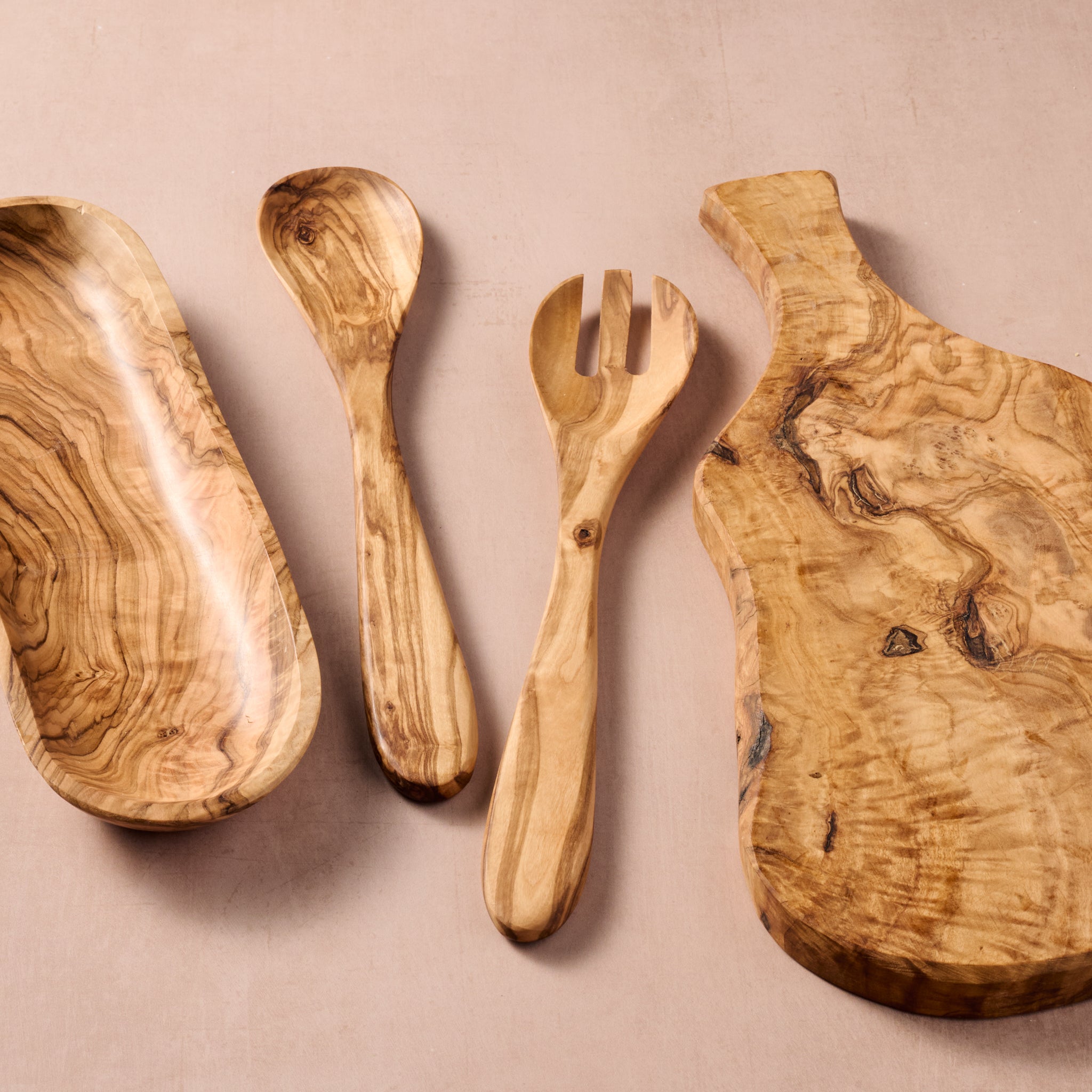 Elia Olive Wood Charcuterie Board