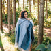 Frozen Pines Hooded Poncho thumbnail 3